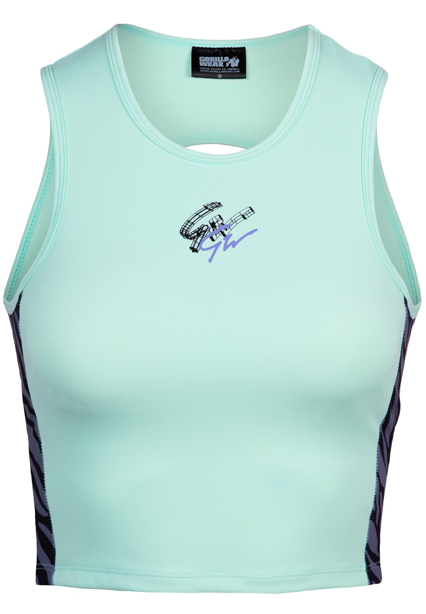 Gorilla Wear Zion Crop Top, grön