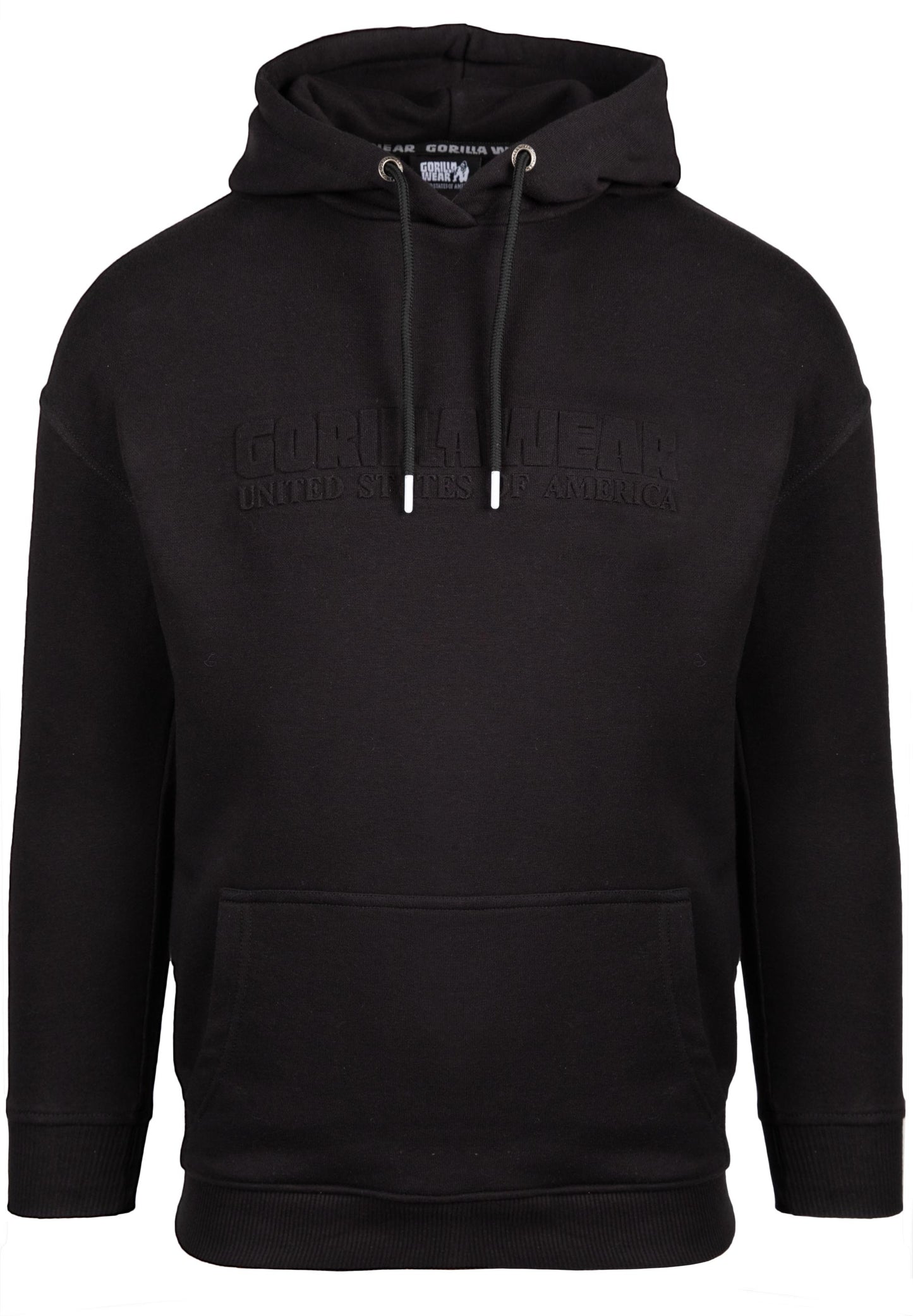 Gorilla Wear Crowley Oversized Women's Hoodie, svart