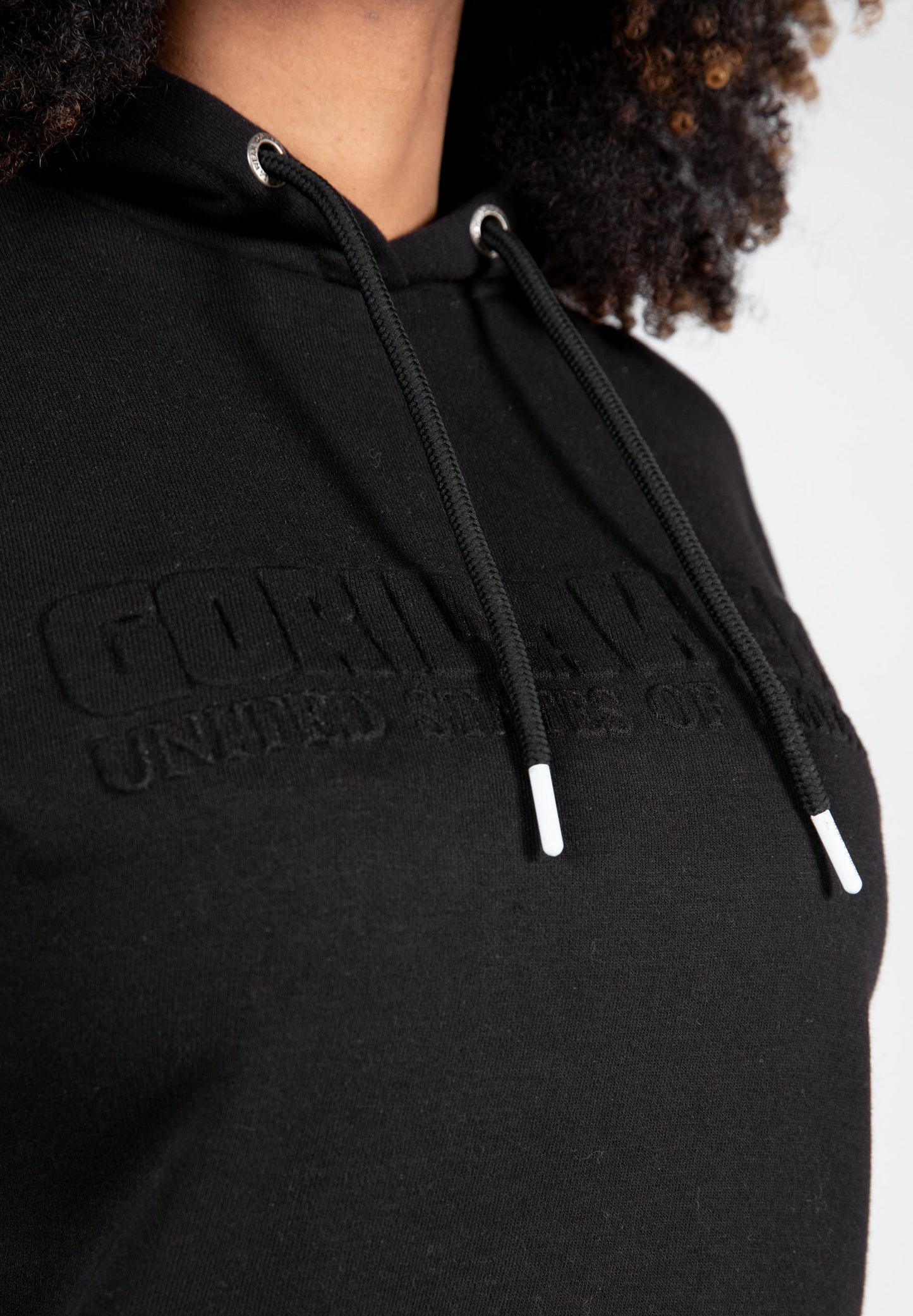 Gorilla Wear Crowley Oversized Women's Hoodie, svart
