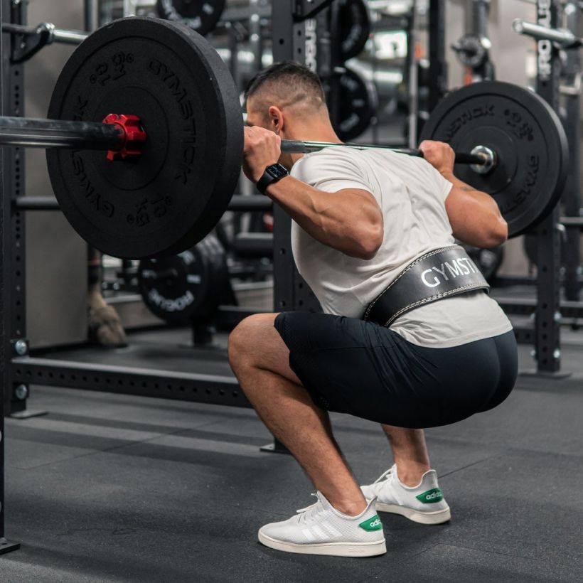 Gymstick Tyngdlyftningsbälte formad