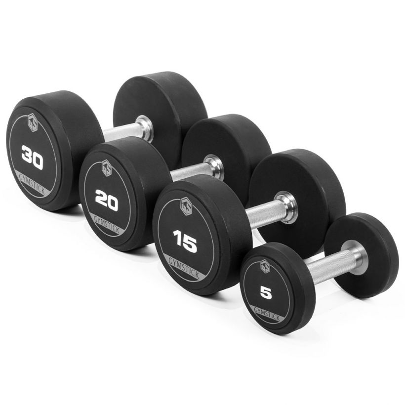 Gymstick Pro TPU-hantlar 5-20kg