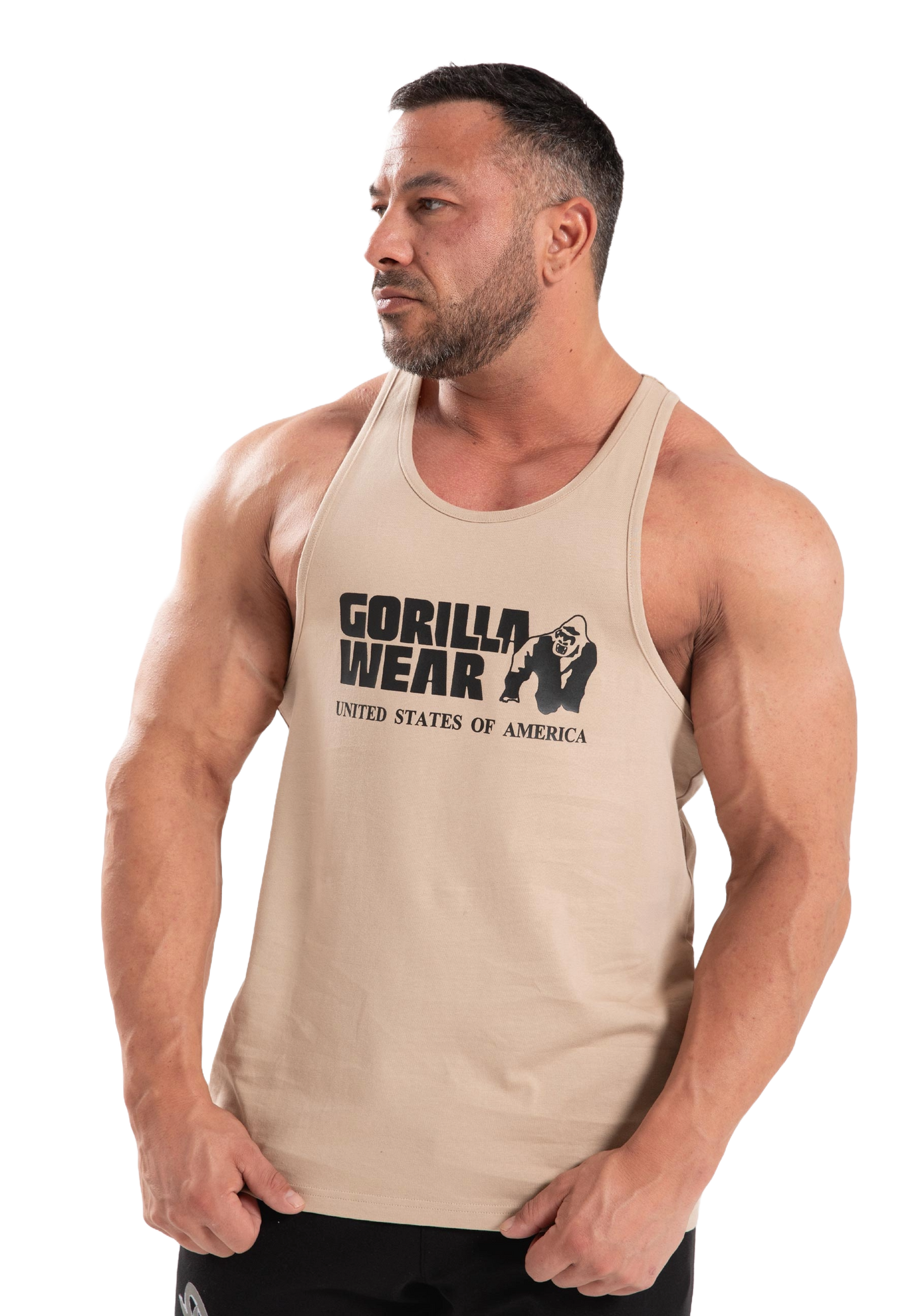 Gorilla Wear Classic linne, ljus brun