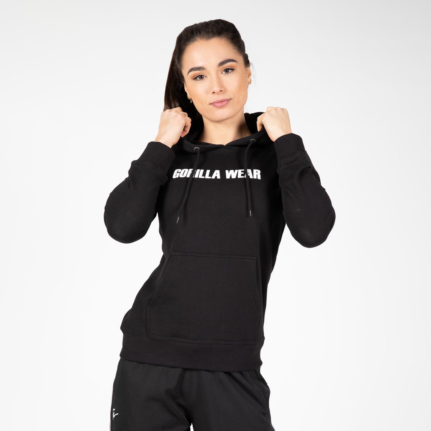 Gorilla Wear Charlotte Hoodie, svart