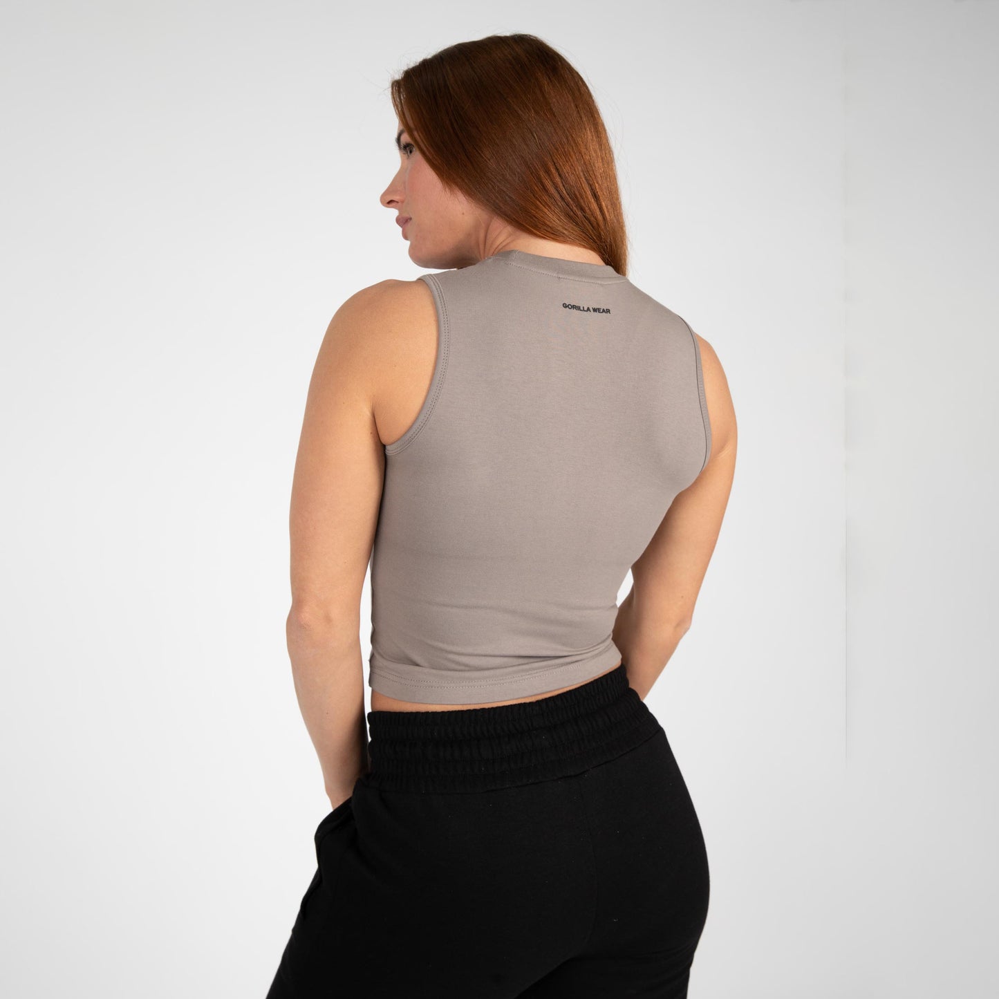 Gorilla Wear-Livonia Crop Top, beige