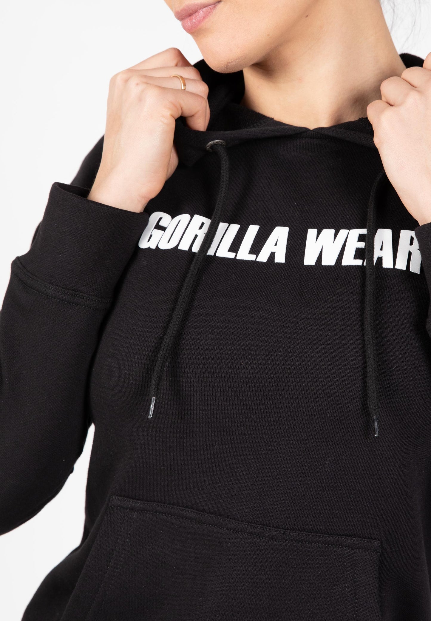 Gorilla Wear Charlotte Hoodie, svart