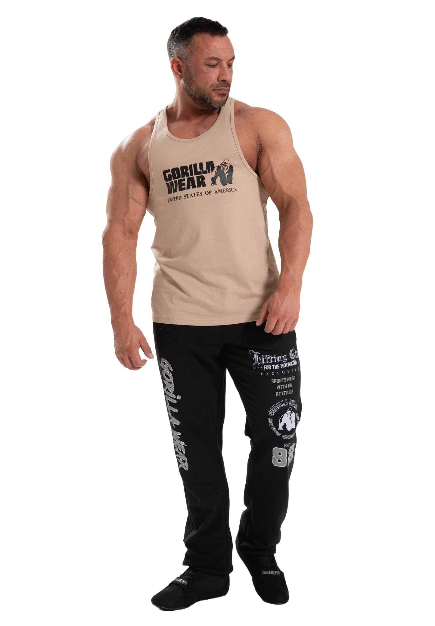 Gorilla Wear Classic linne, ljus brun