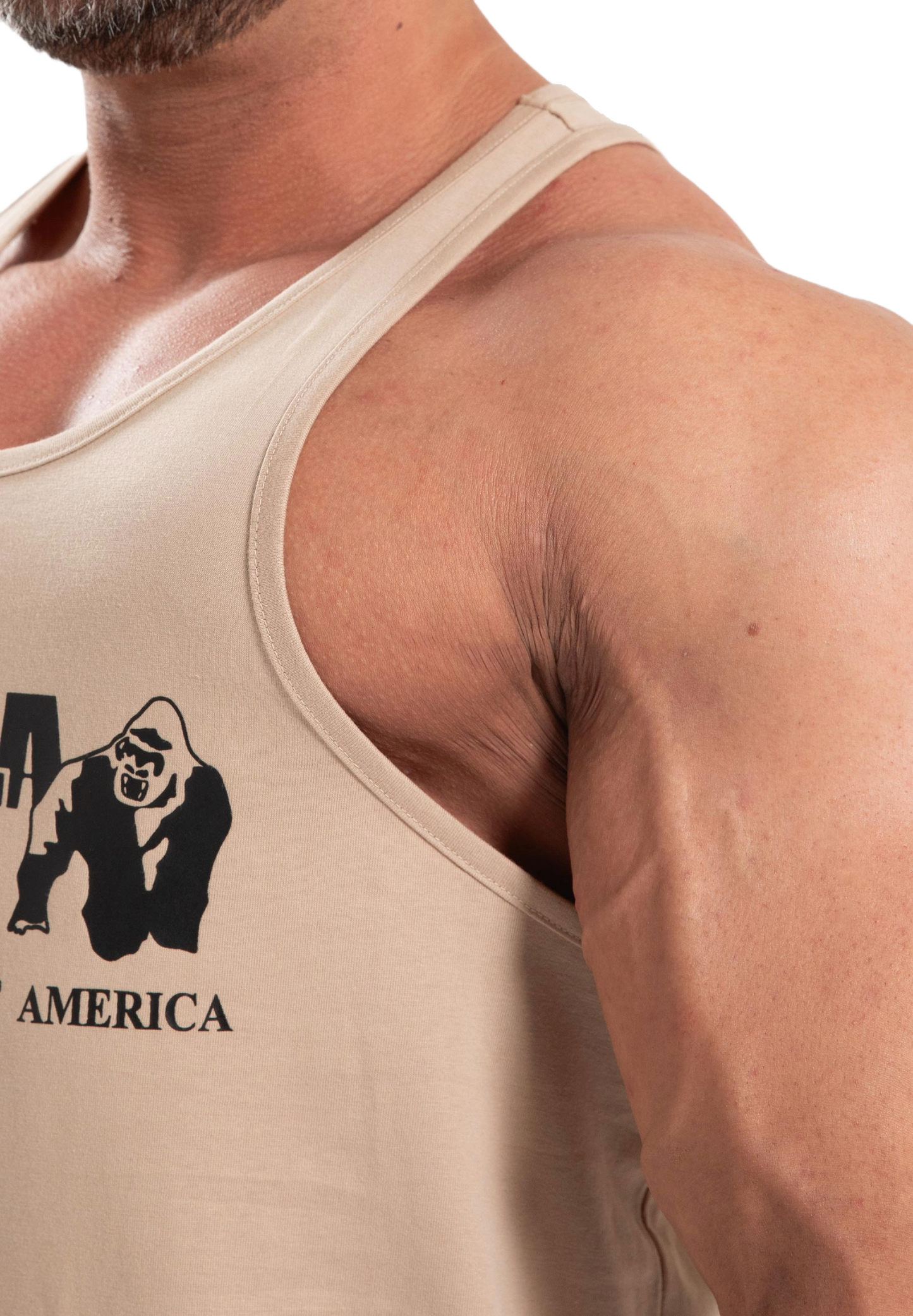 Gorilla Wear Classic linne, ljus brun