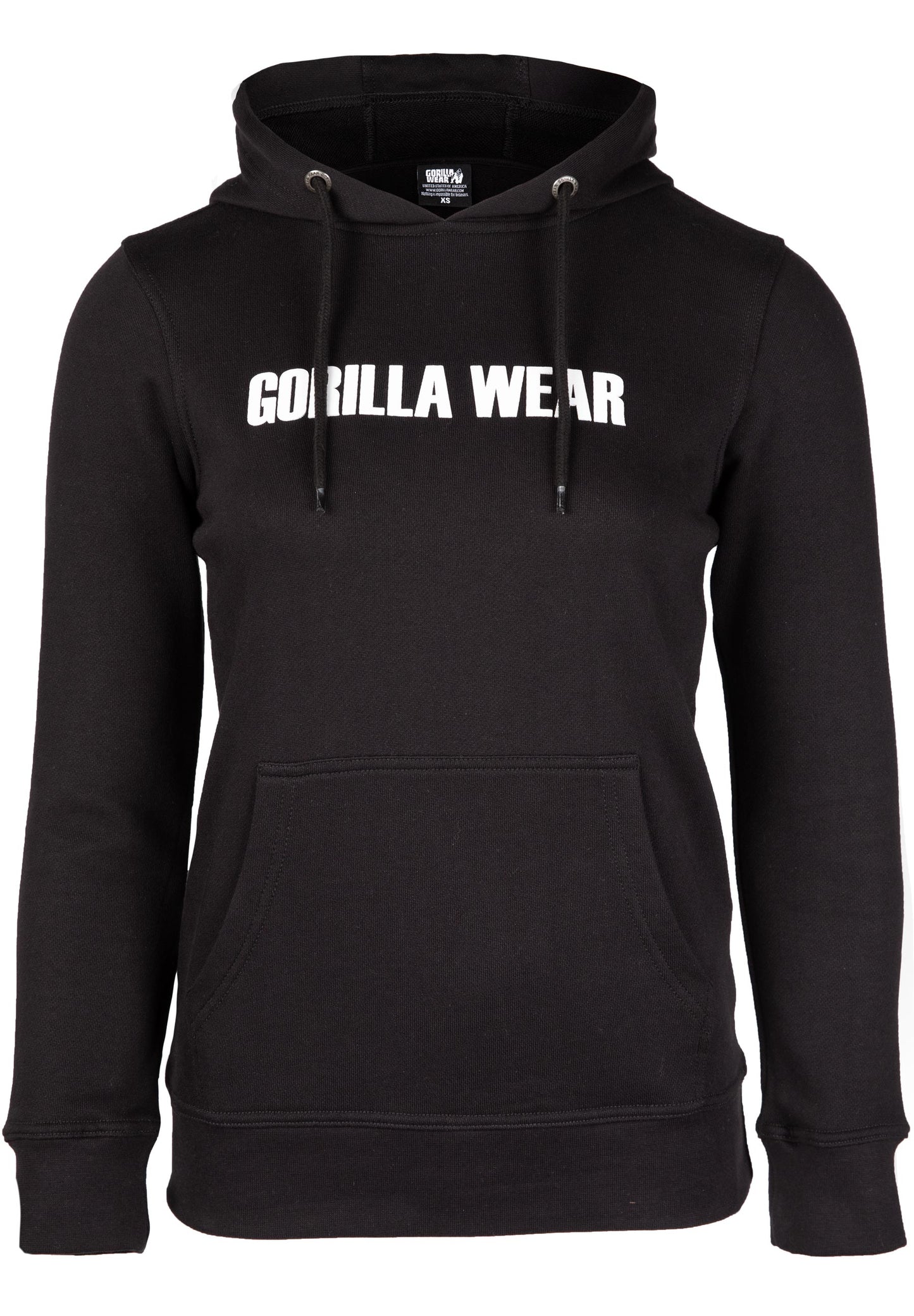 Gorilla Wear Charlotte Hoodie, svart