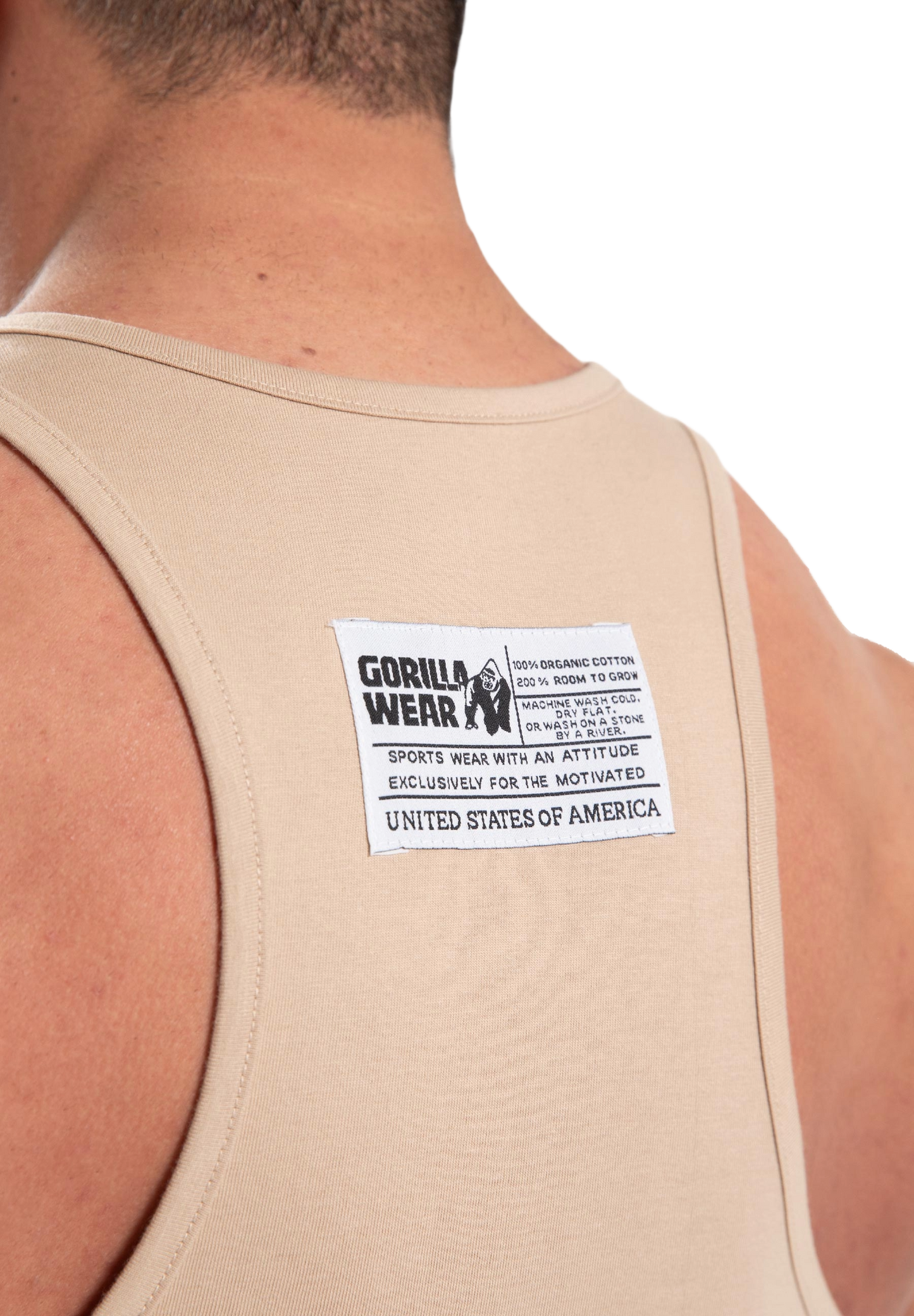 Gorilla Wear Classic linne, ljus brun
