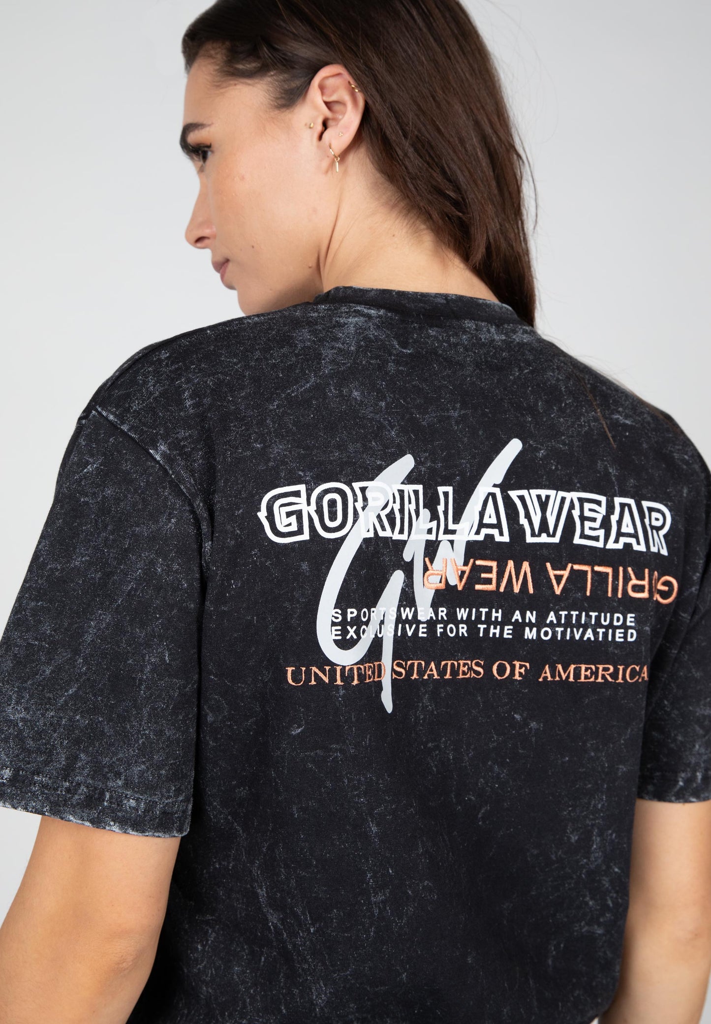 Gorilla Wear Medina Oversized T-Shirt, svart