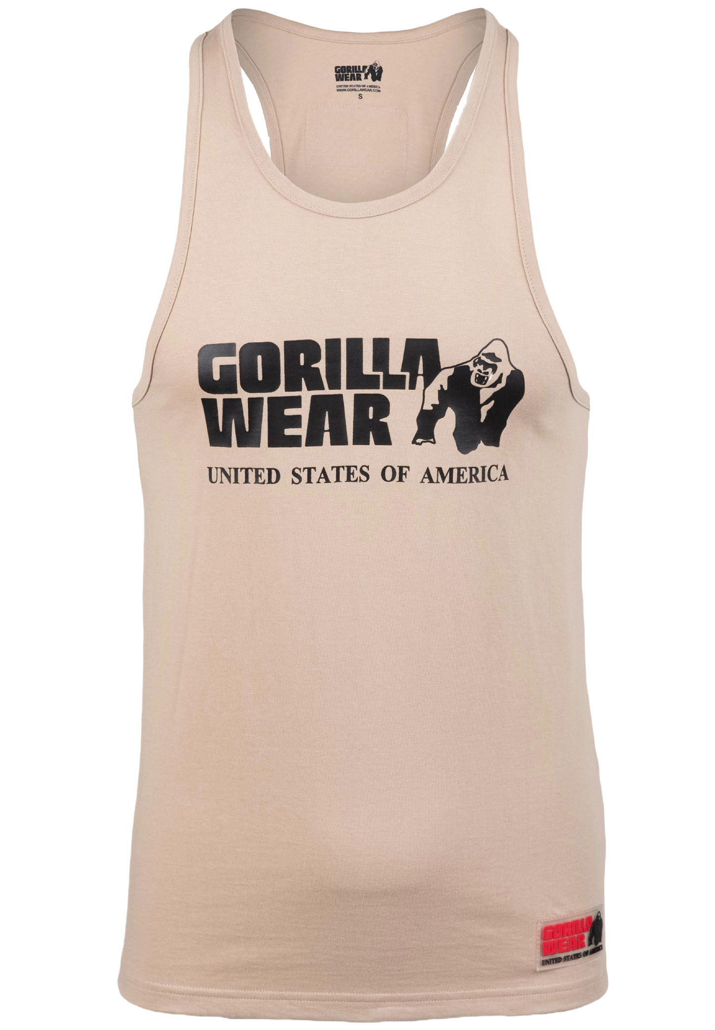 Gorilla Wear Classic linne, ljus brun