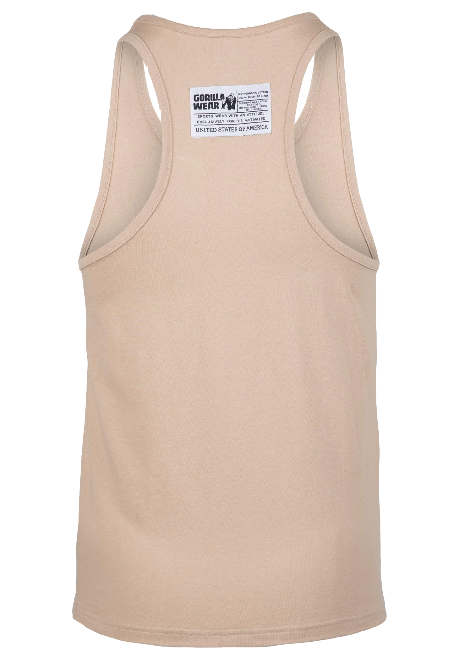 Gorilla Wear Classic linne, ljus brun