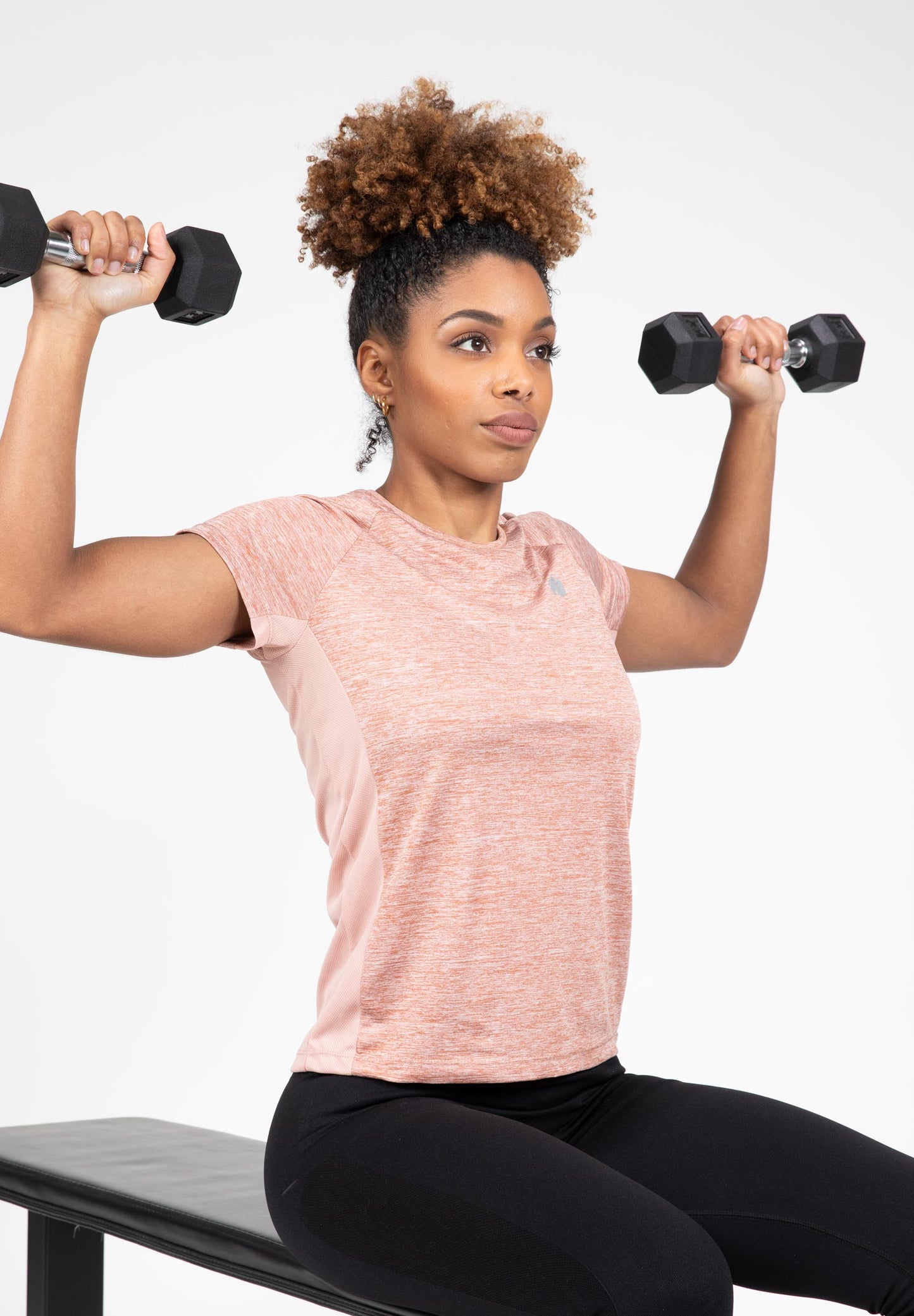 Gorilla Wear Monetta Performance T-Shirt, rosa