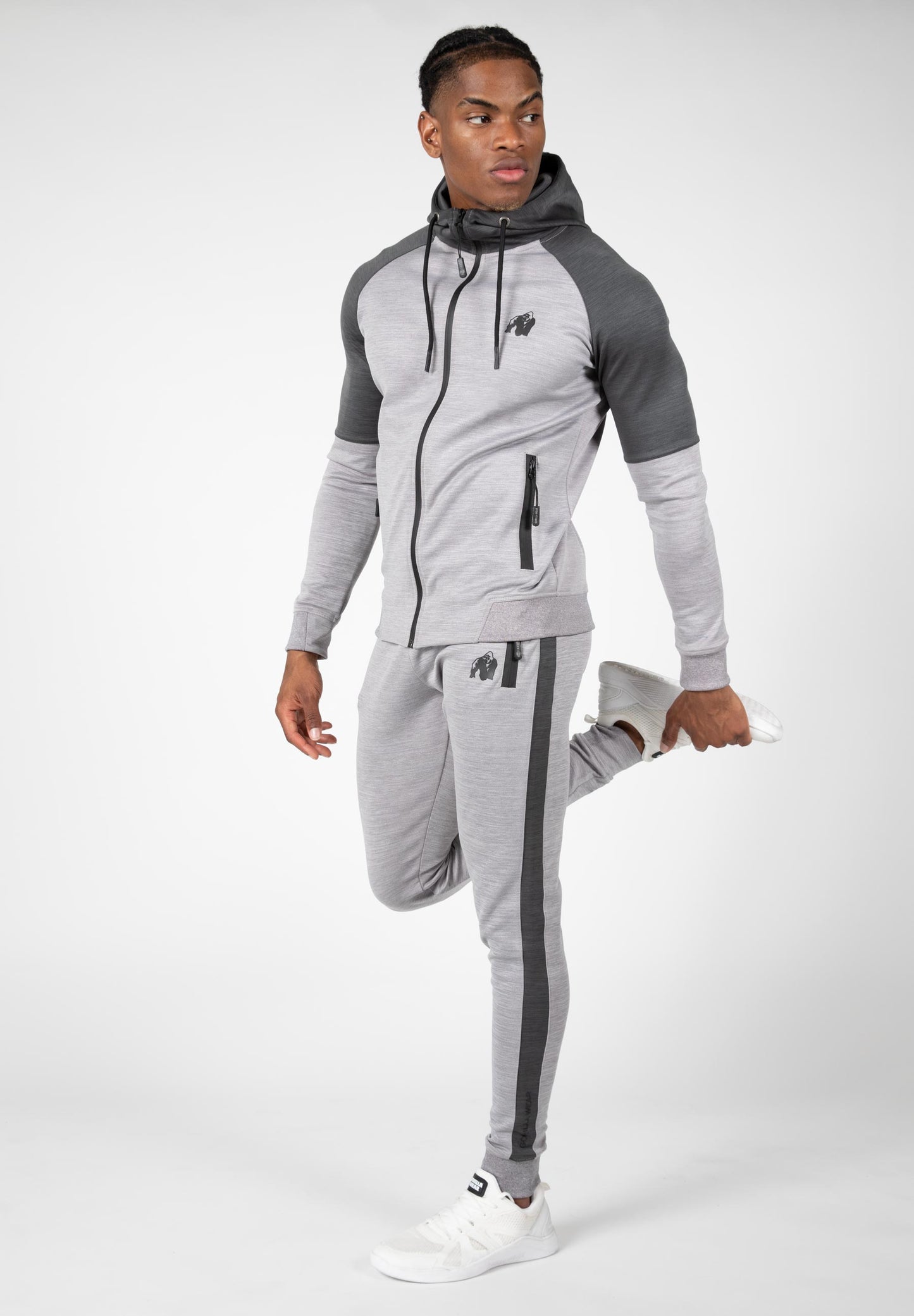 Gorilla Wear Sullivan Track Jacket, grå
