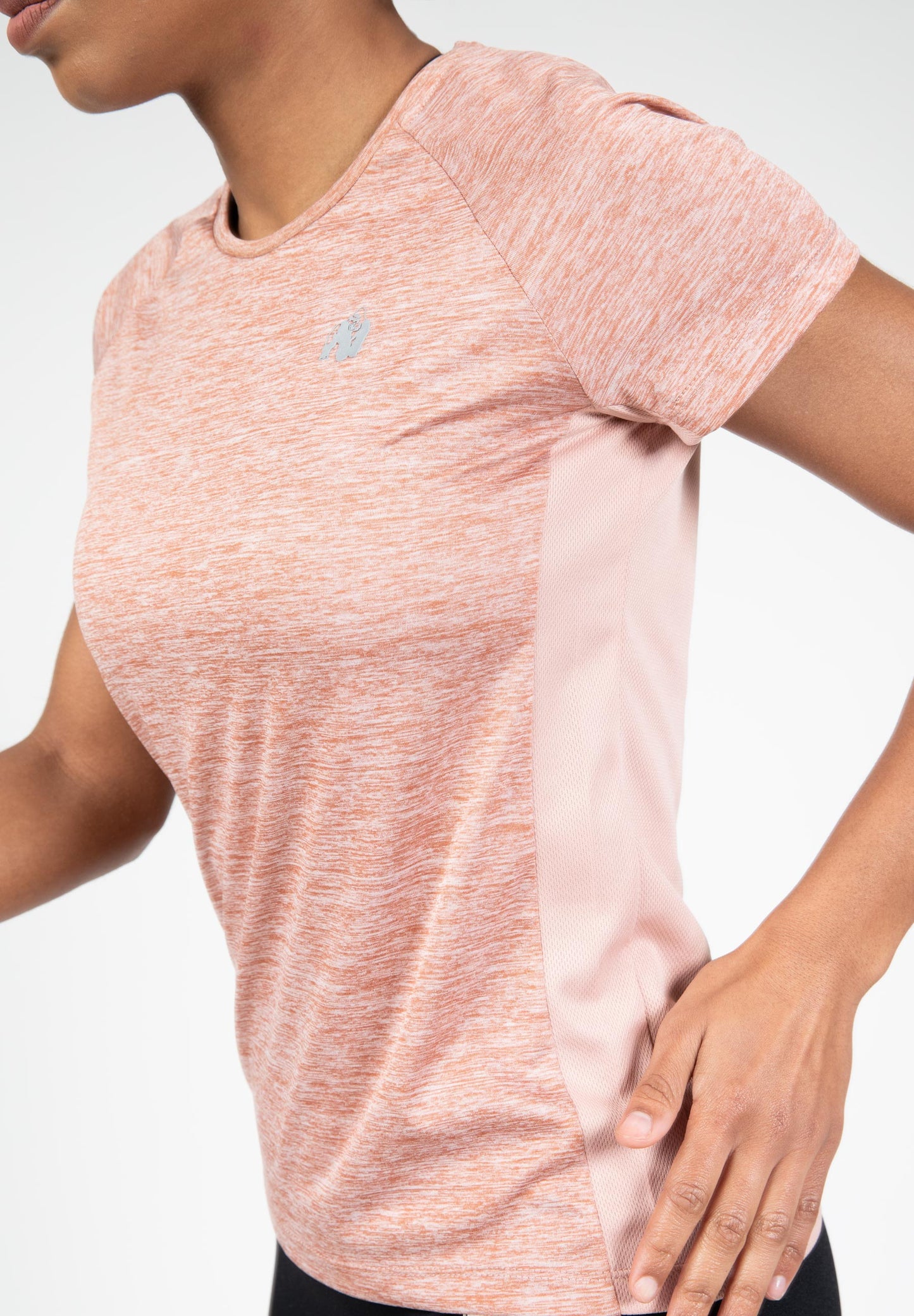 Gorilla Wear Monetta Performance T-Shirt, rosa