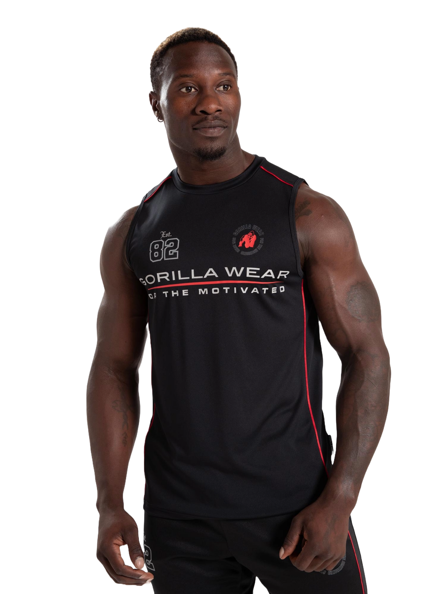 Gorilla Wear Broxton linne, svart
