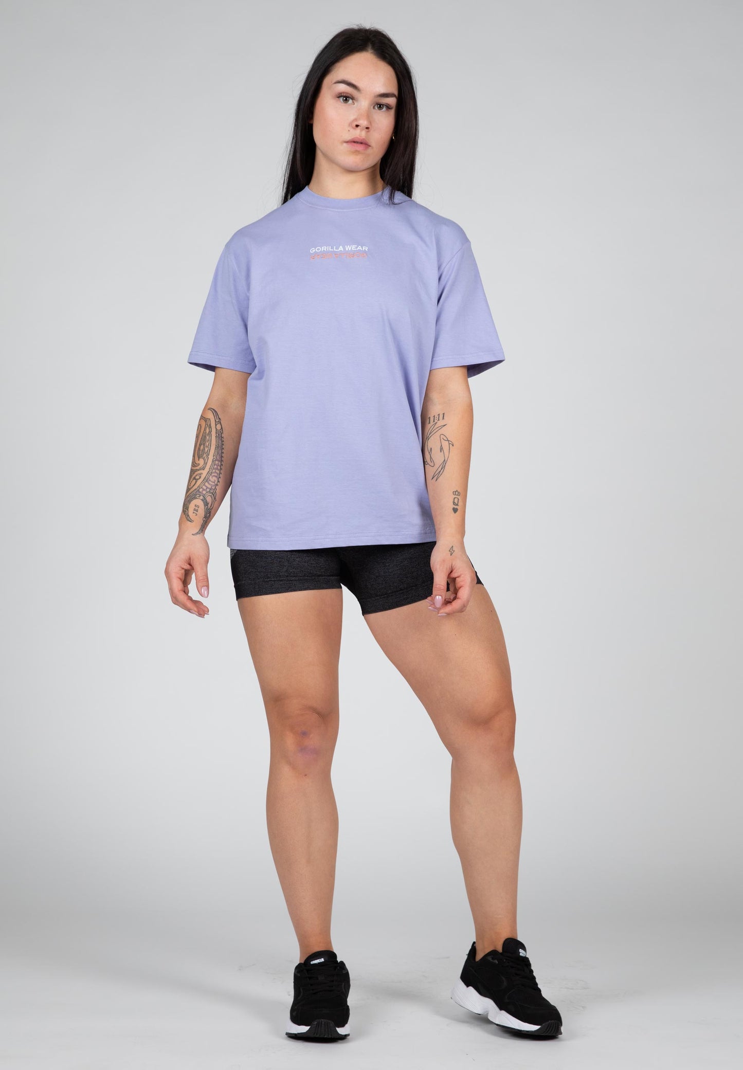 Gorilla Wear Medina Oversized T-Shirt, lilac