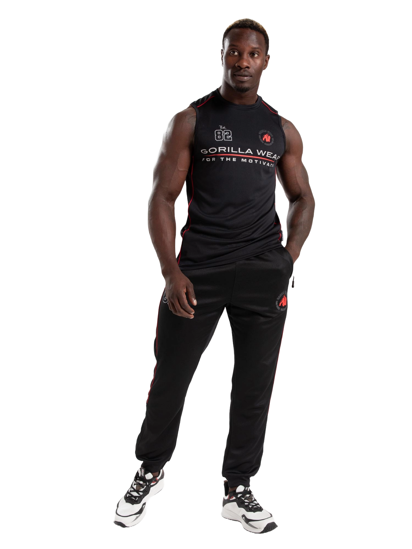 Gorilla Wear Broxton linne, svart