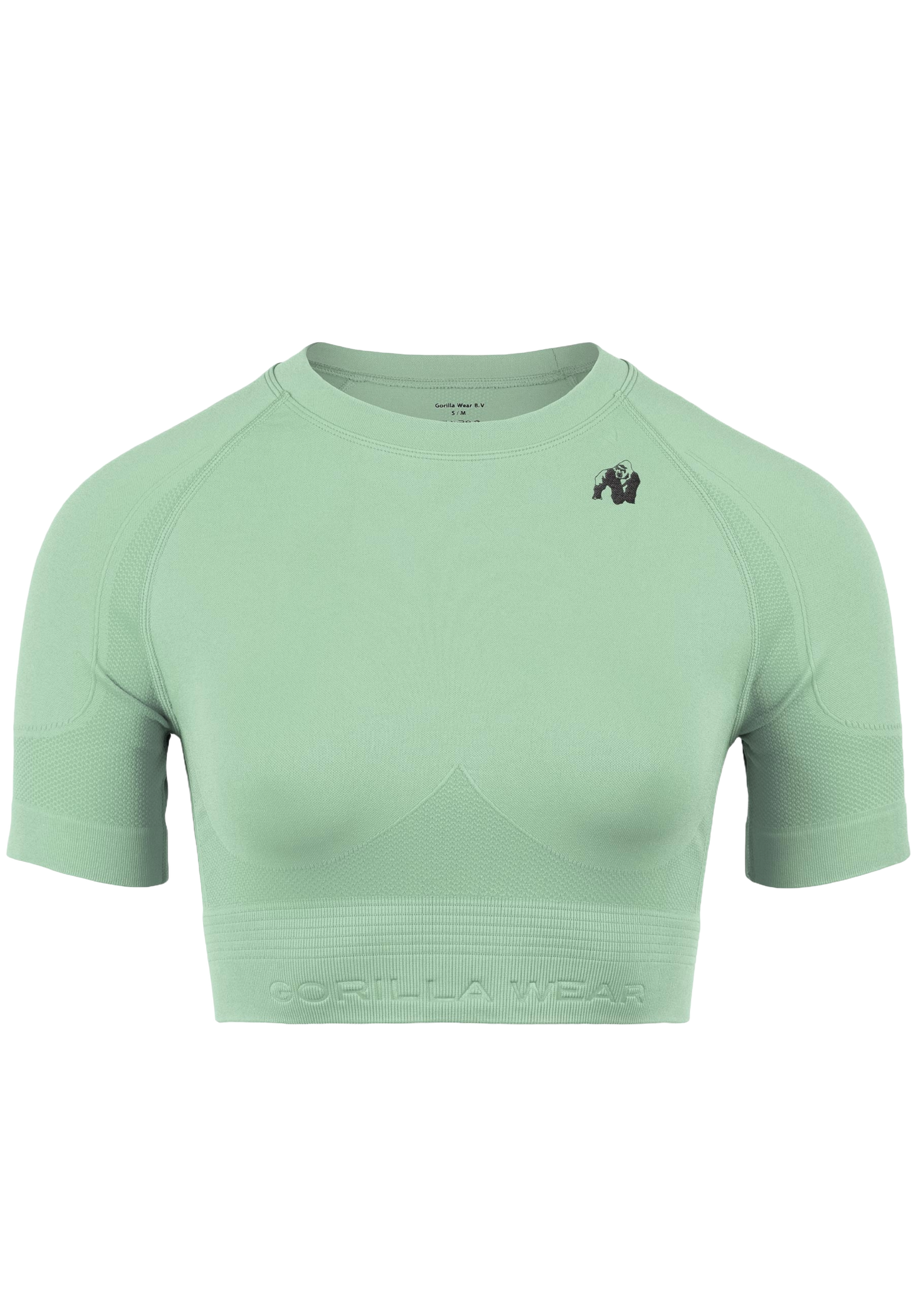 Gorilla Wear Whitney Seamless Crop Top, grön