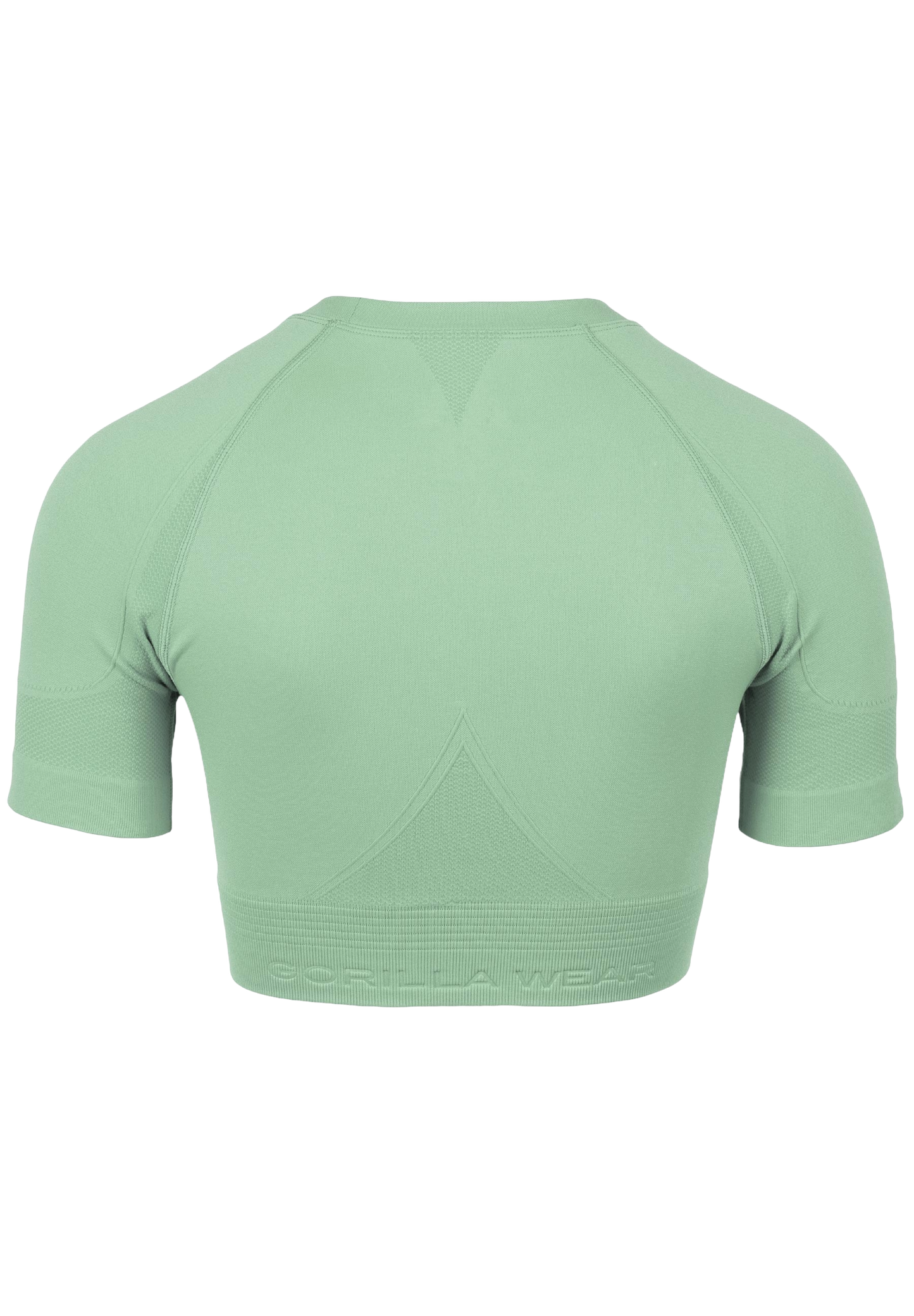 Gorilla Wear Whitney Seamless Crop Top, grön