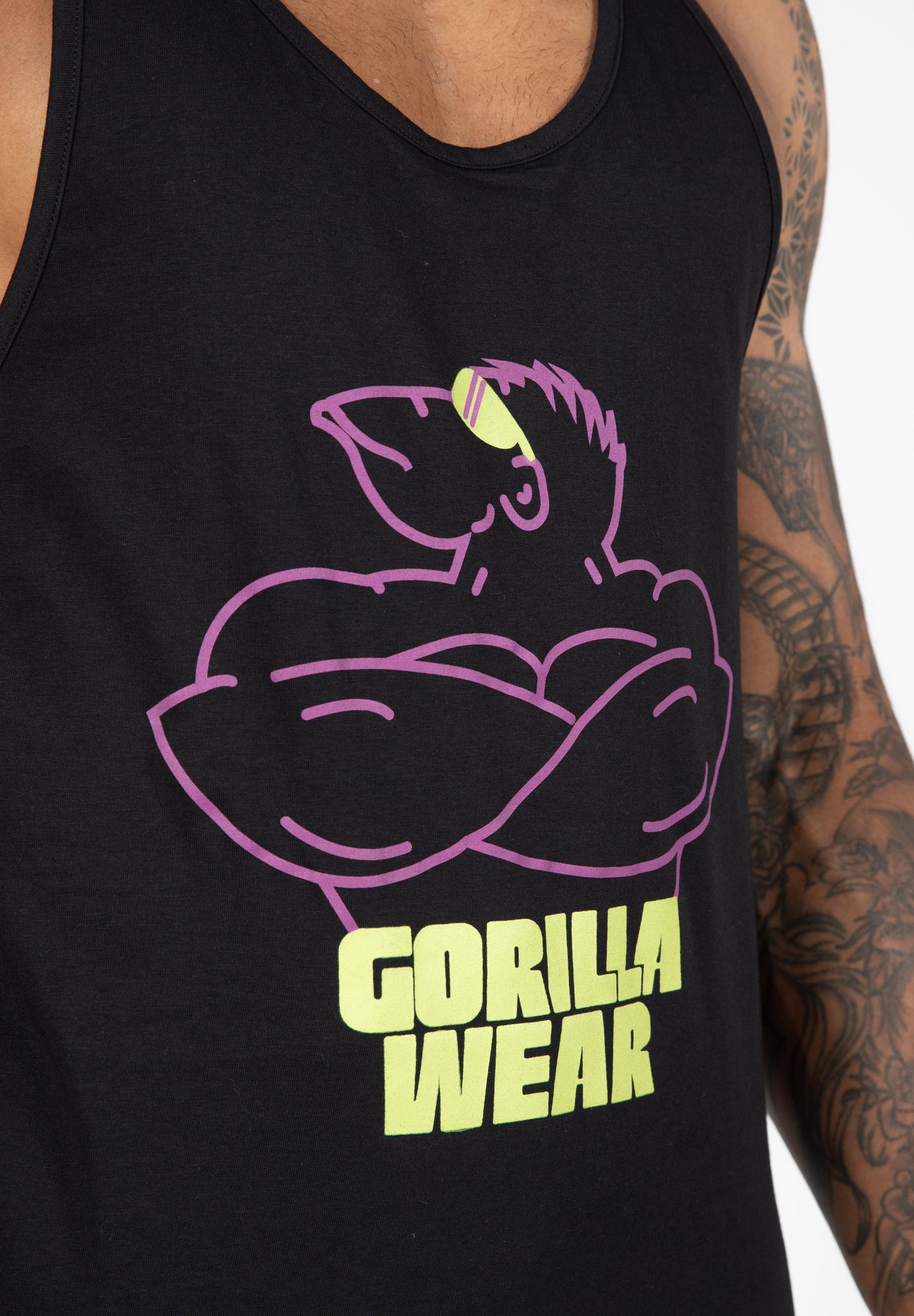 Gorilla Wear Legacy Stringer, svart