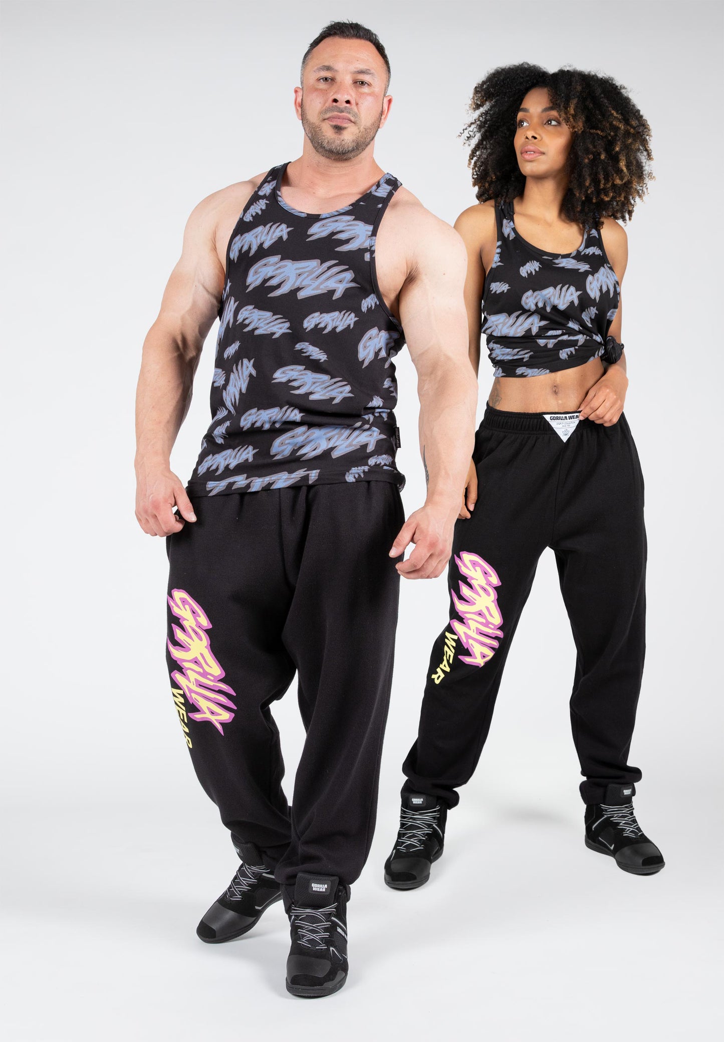 Gorilla Wear Legacy Tank Top, svart/blå