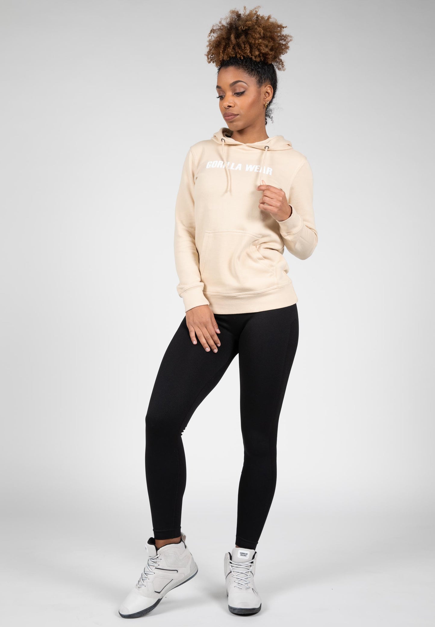 Gorilla Wear Charlotte Hoodie, beige