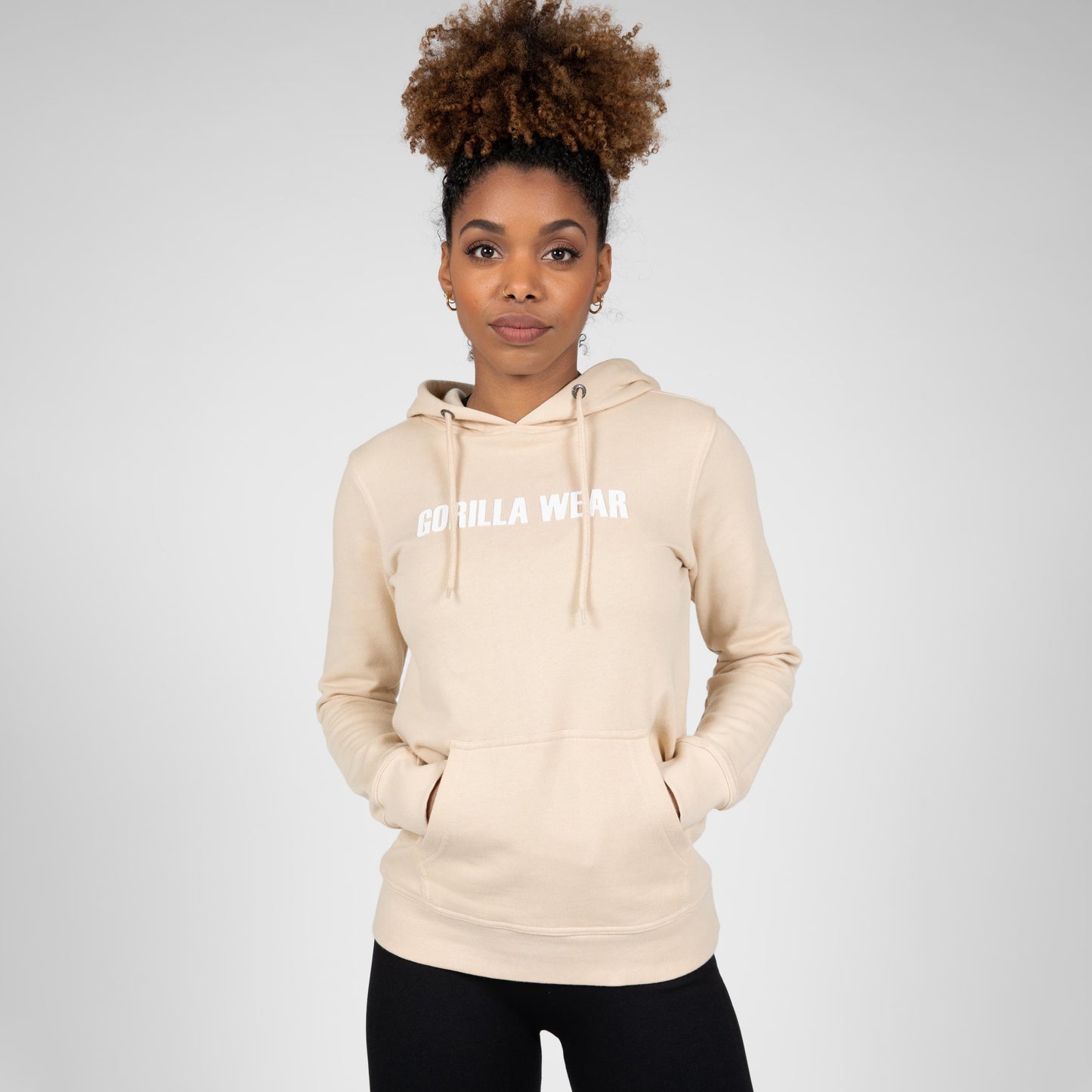 Gorilla Wear Charlotte Hoodie, beige
