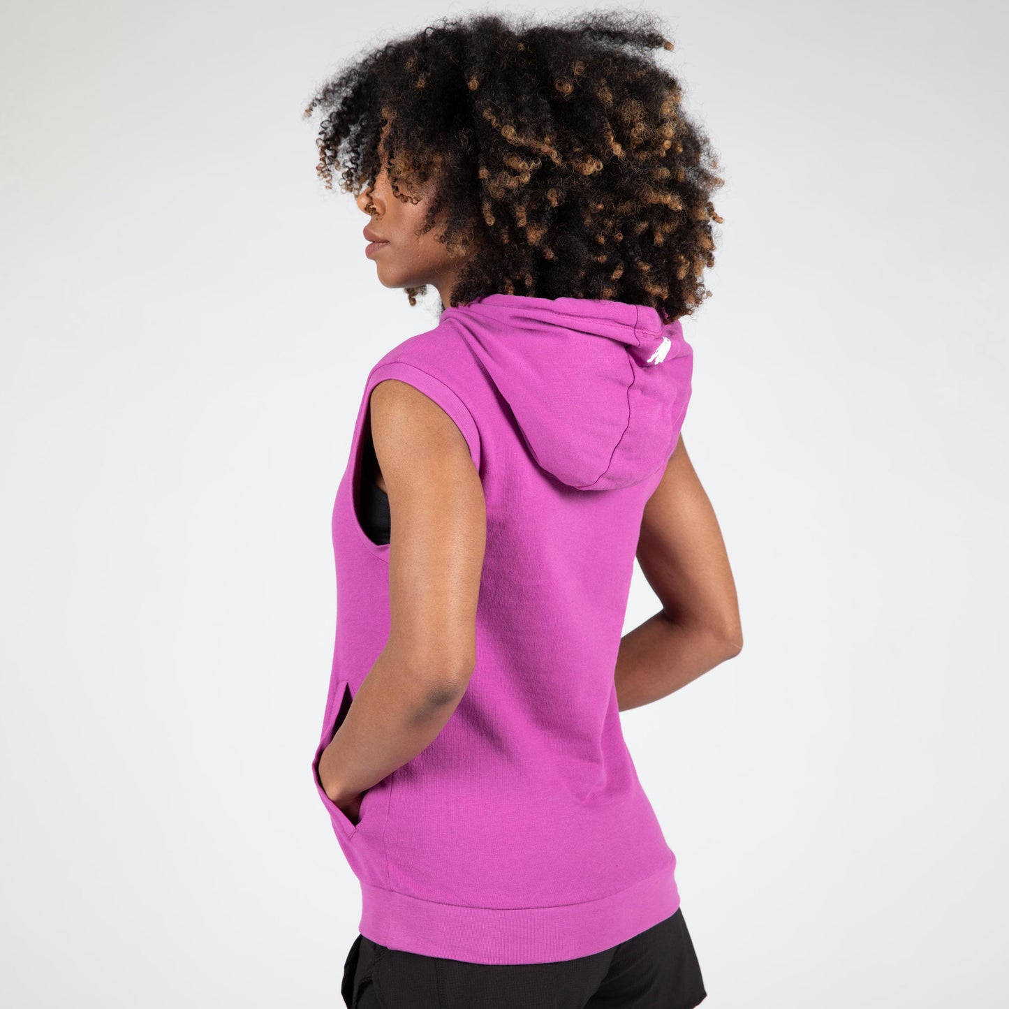 Gorilla Wear Virginia Sleeveless Hoodie, rosa