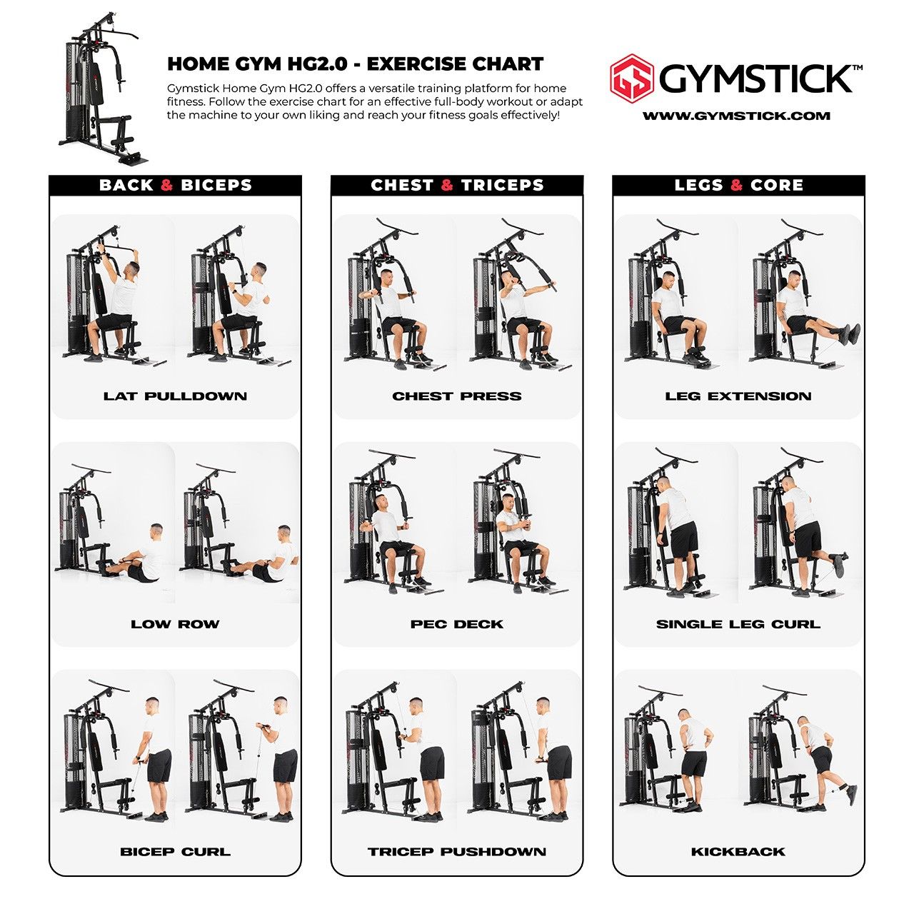 GYMSTICK Home Gym HG2.0