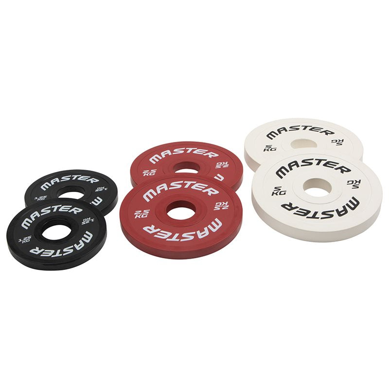 Master Fitness CHANGE PLATE SET 5 -2,5 - 1,25 KG
