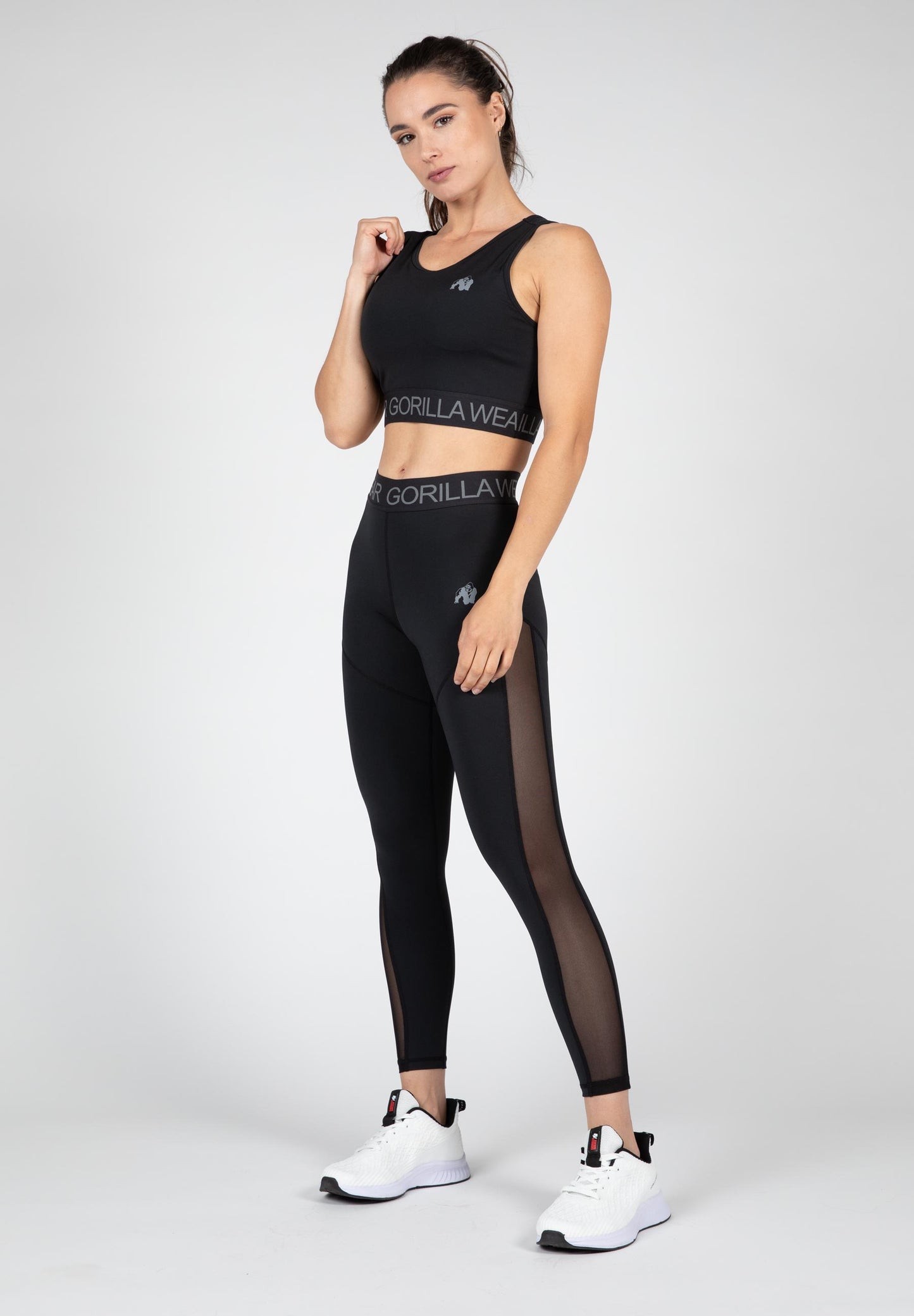 Gorilla Wear Osseo Crop Top, svart