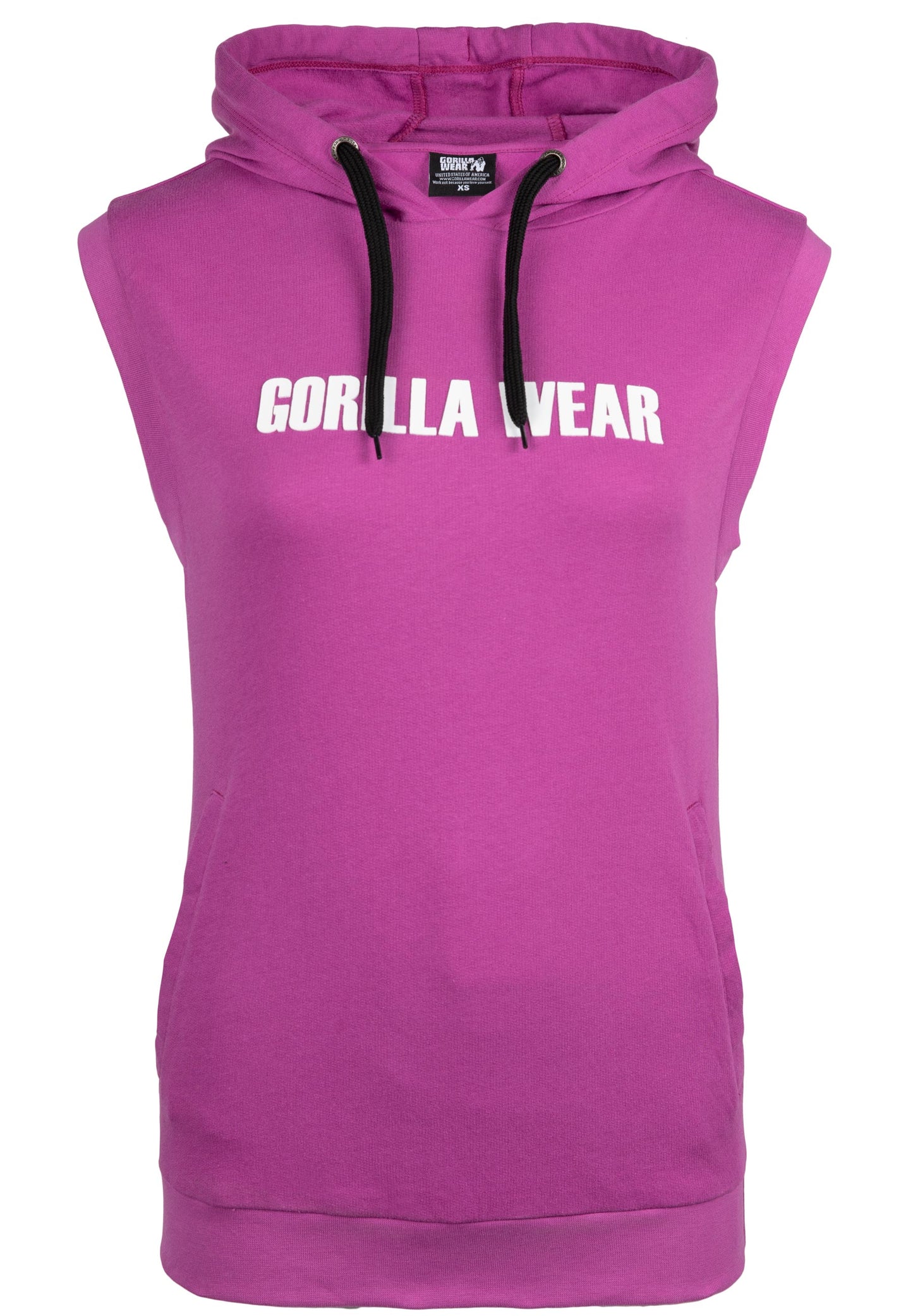 Gorilla Wear Virginia Sleeveless Hoodie, rosa