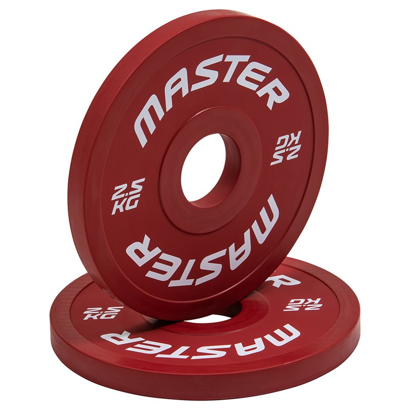 Master Fitness CHANGE PLATE SET 5 -2,5 - 1,25 KG