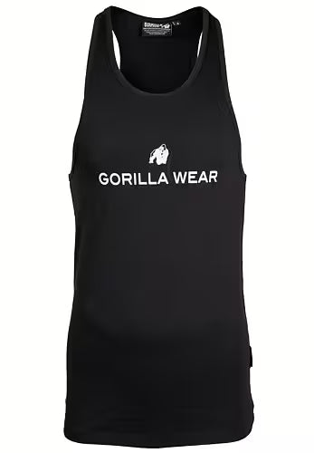 Gorilla Wear Carter Stretch Tank Top, svart