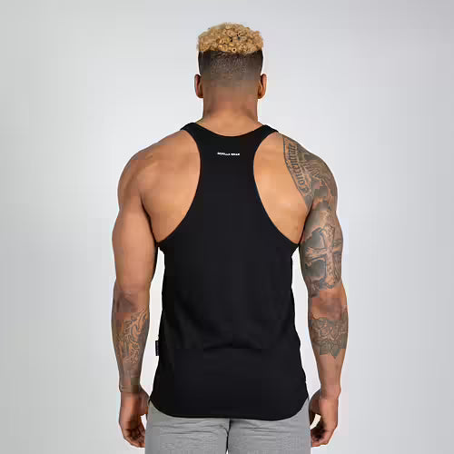 Gorilla Wear Carter Stretch Tank Top, svart