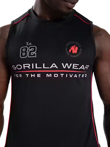 Gorilla Wear Broxton linne, svart