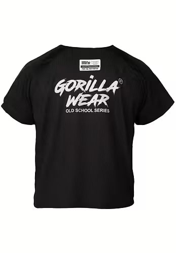 Gorilla Wear- Augustine Old School Work Out Top, svart