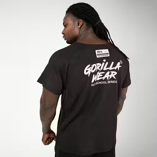Gorilla Wear- Augustine Old School Work Out Top, svart
