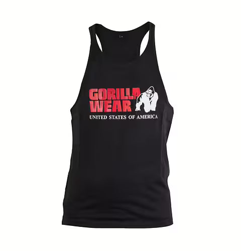 Gorilla Wear Klassisk tanktopp, svart