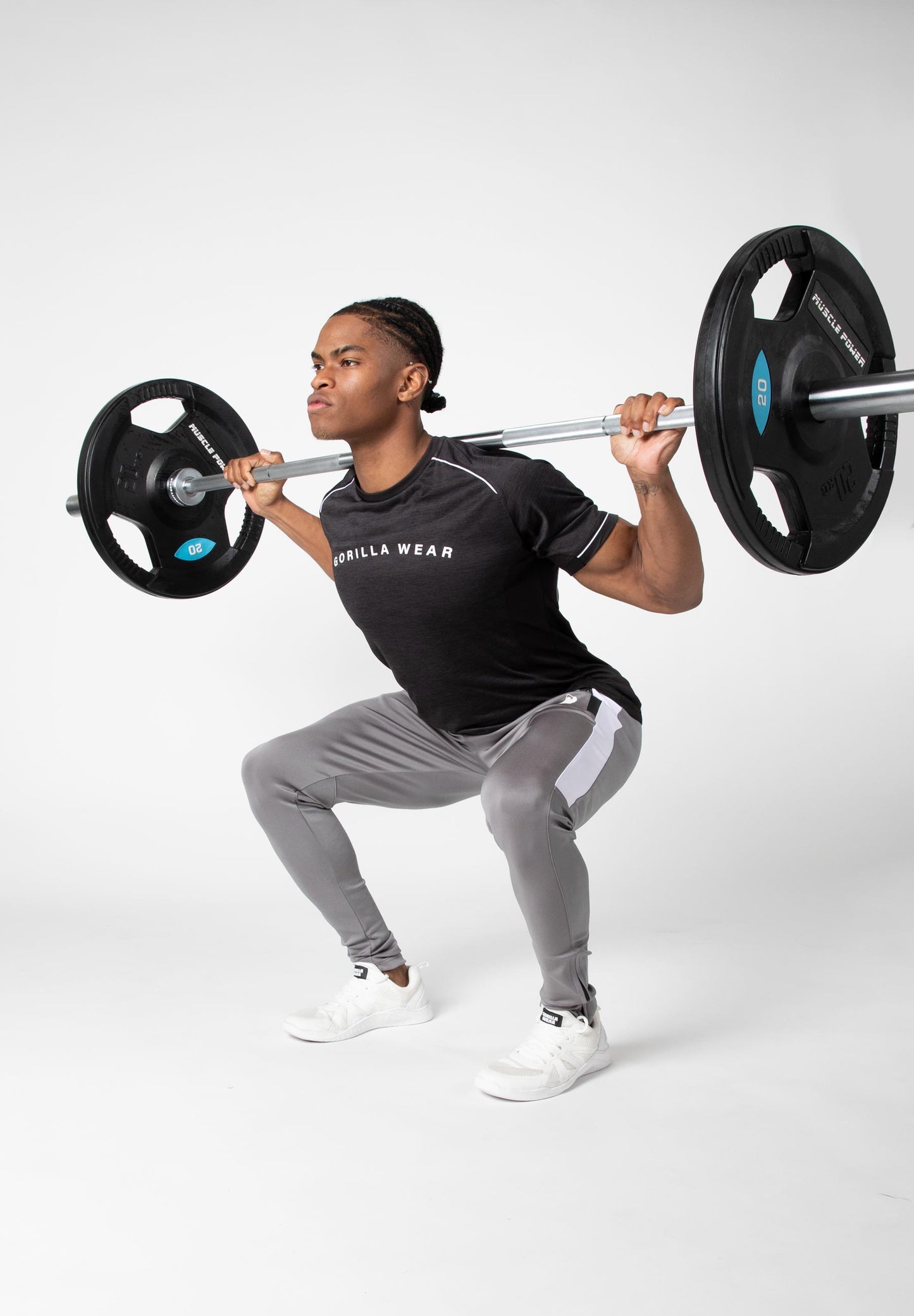 Gorilla Wear- Benton Track Pants, grå