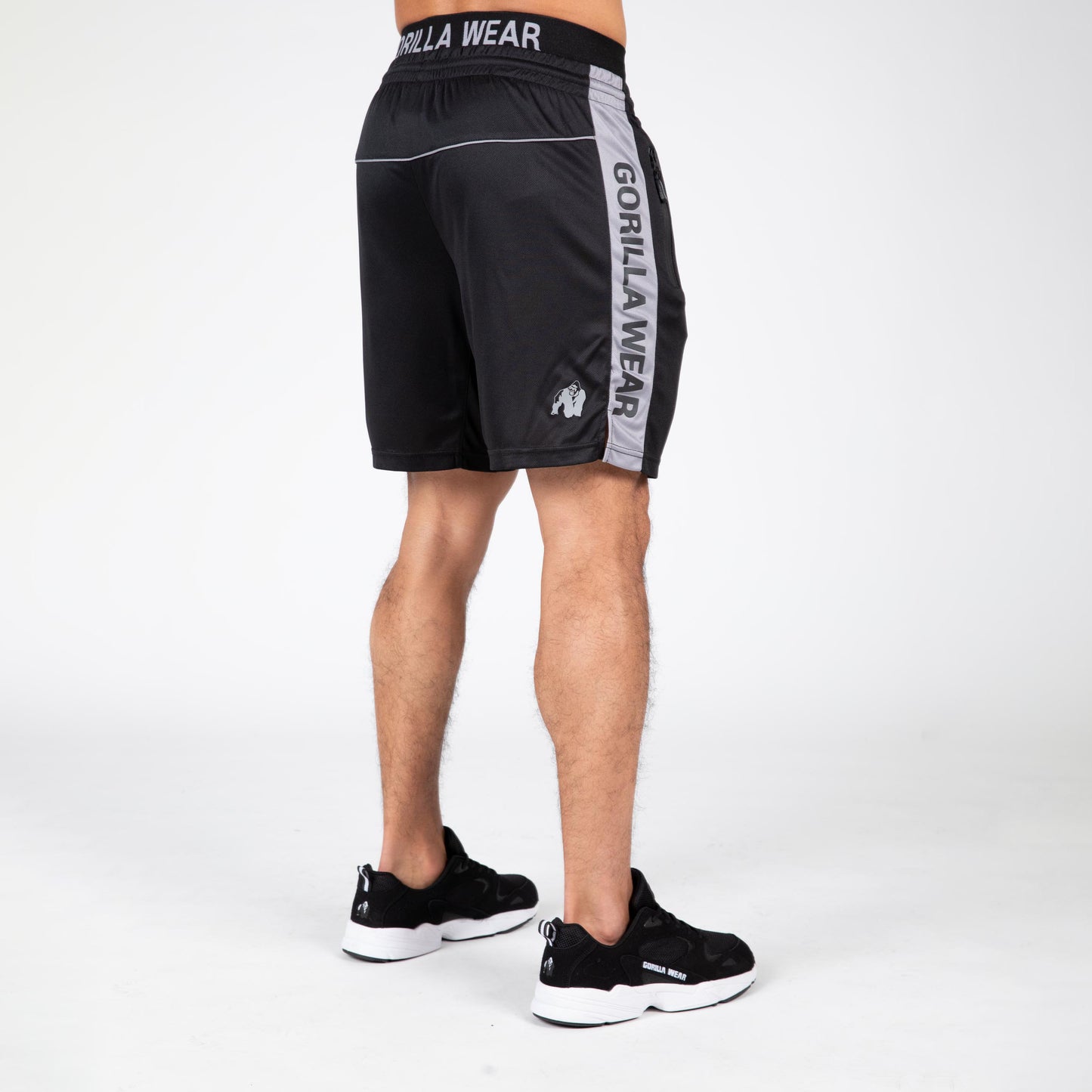 Gorilla Wear -Atlanta Shorts, svart/grå