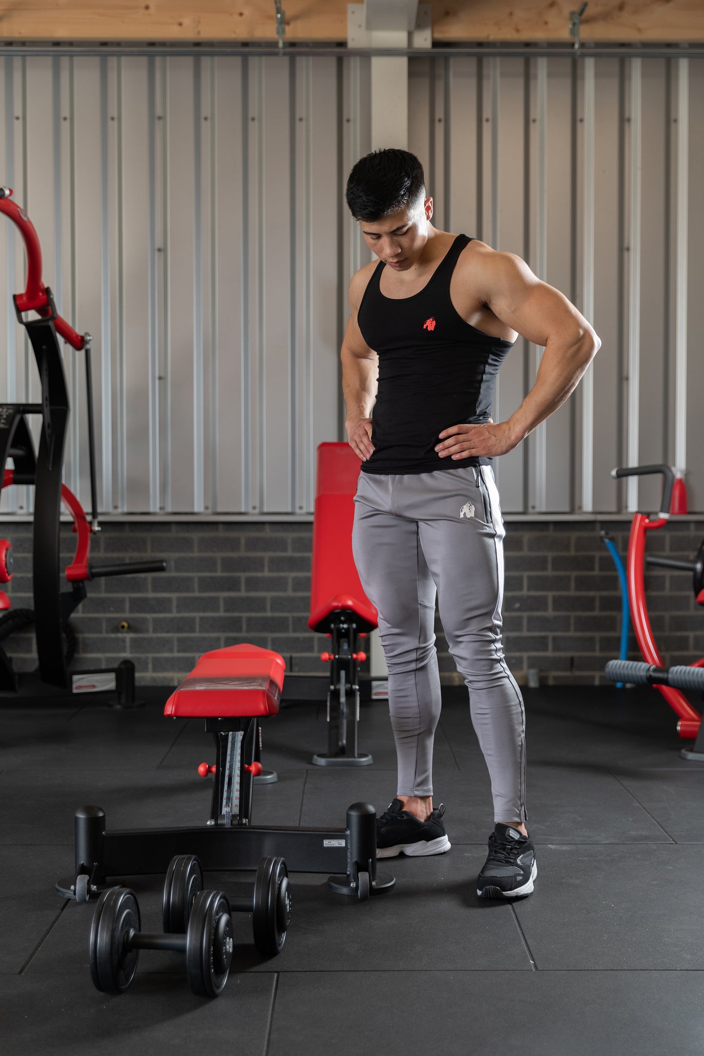 Gorilla Wear Benton Track Pants, svart