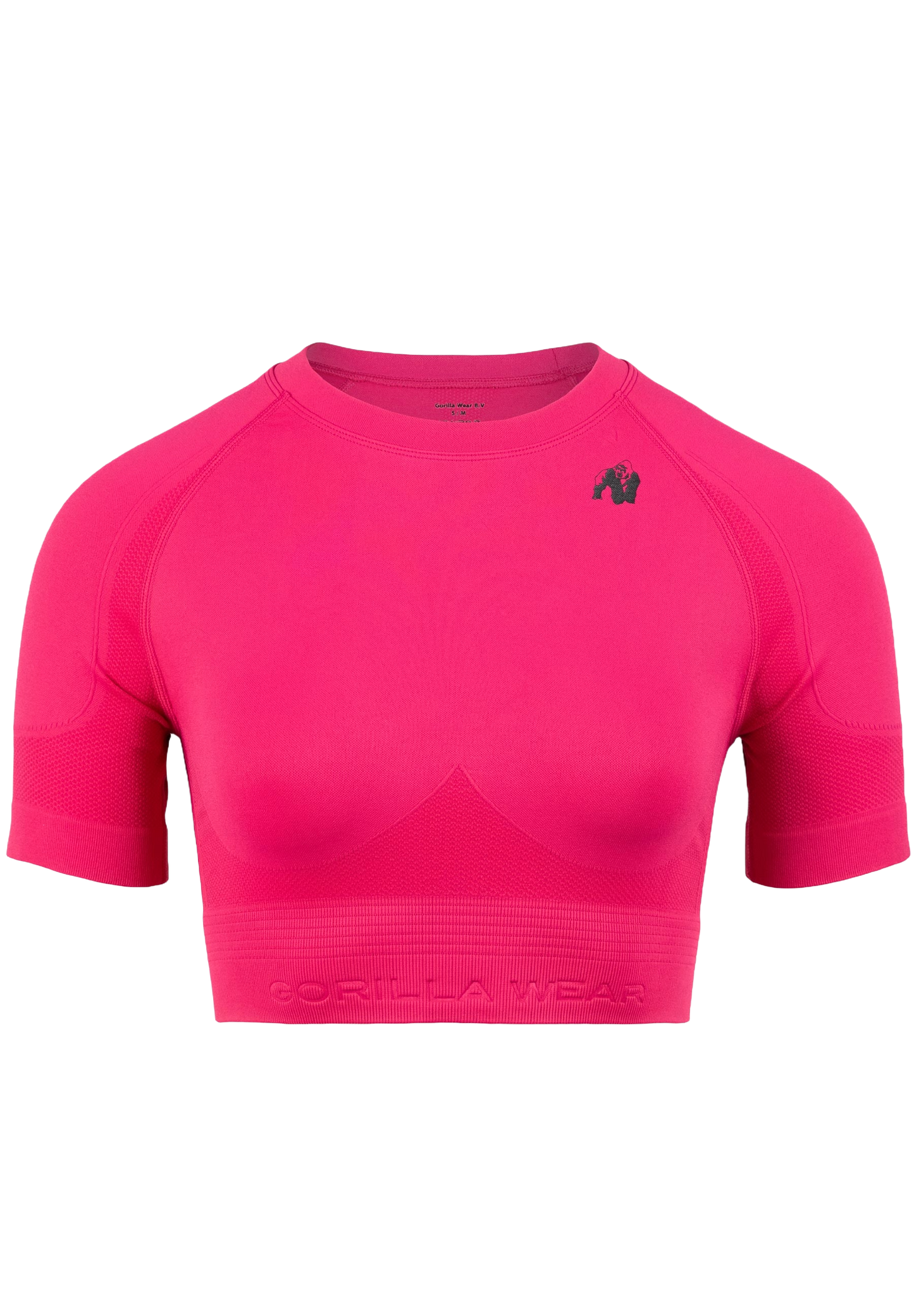 Gorilla Wear Whitney Seamless Crop Top, rosa