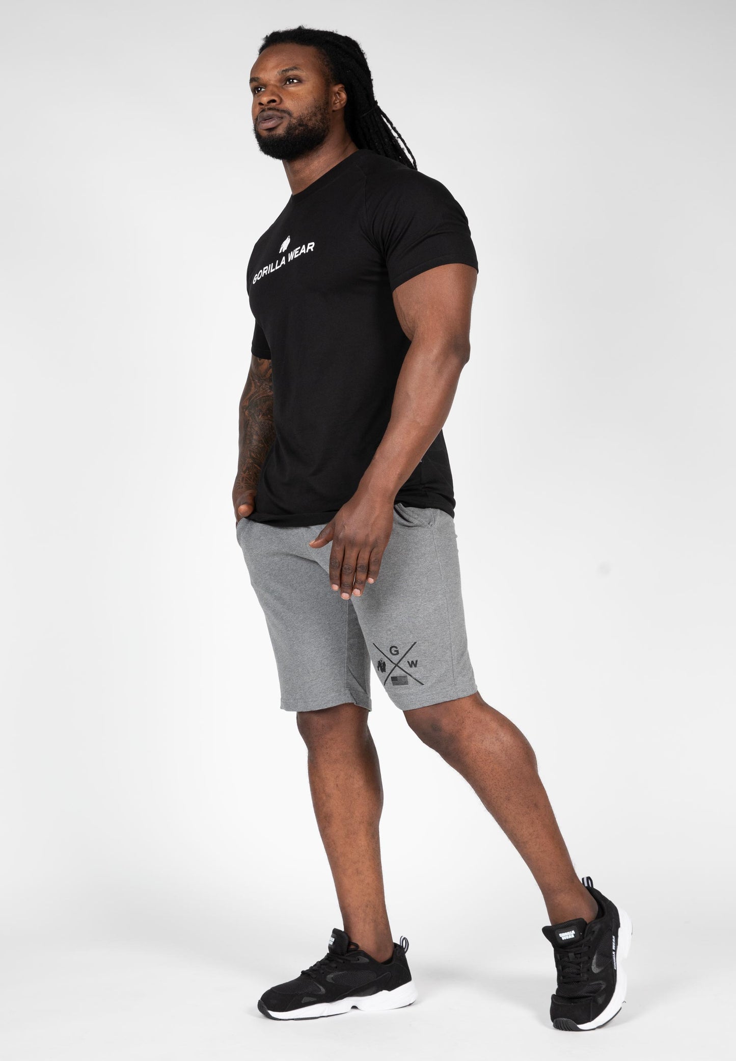 Gorilla Wear Davis T-Shirt, svart