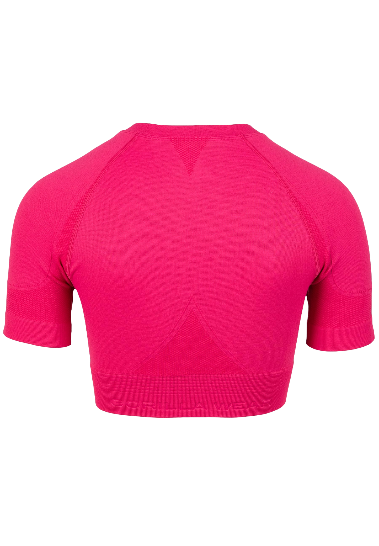 Gorilla Wear Whitney Seamless Crop Top, rosa