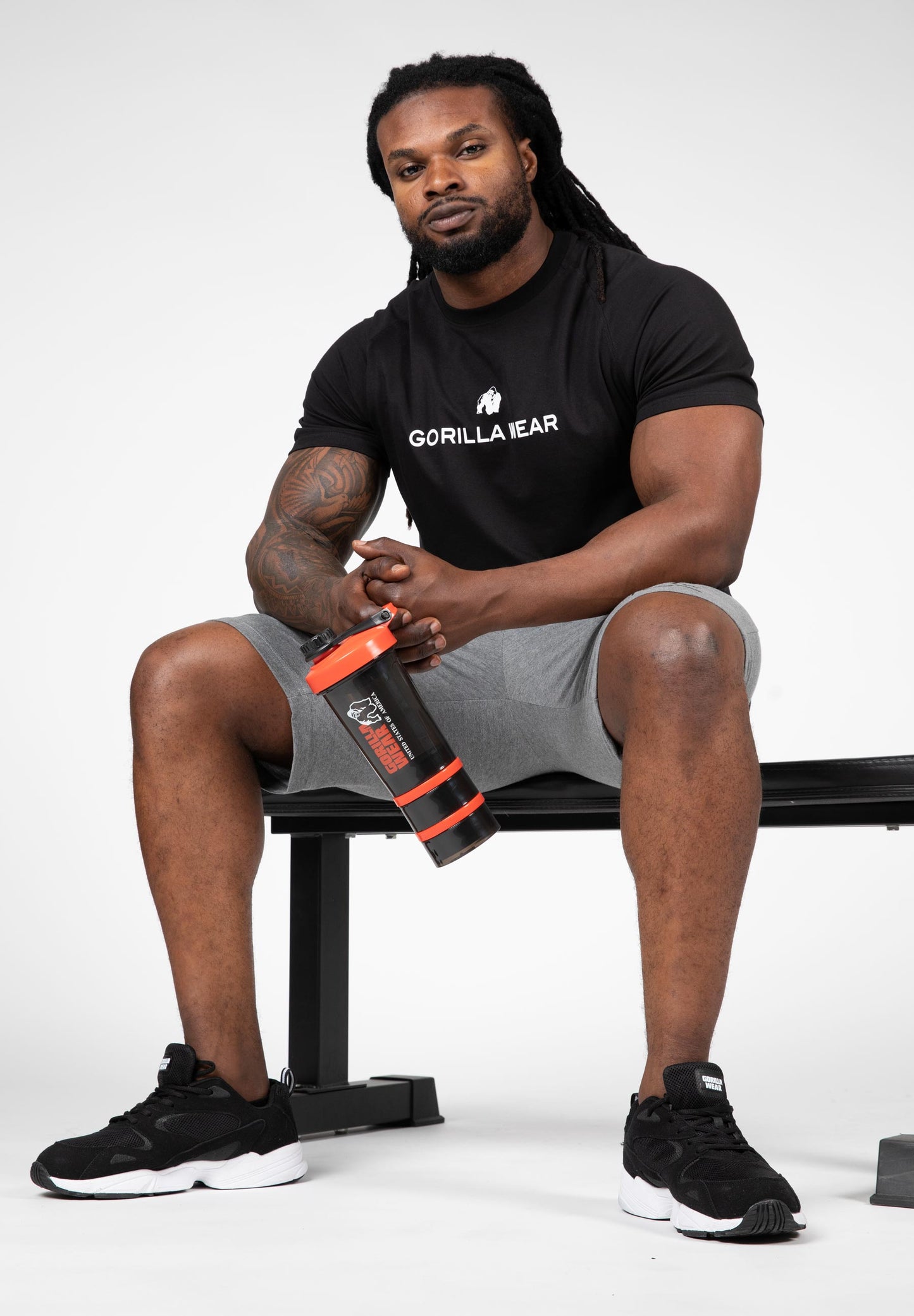 Gorilla Wear Davis T-Shirt, svart