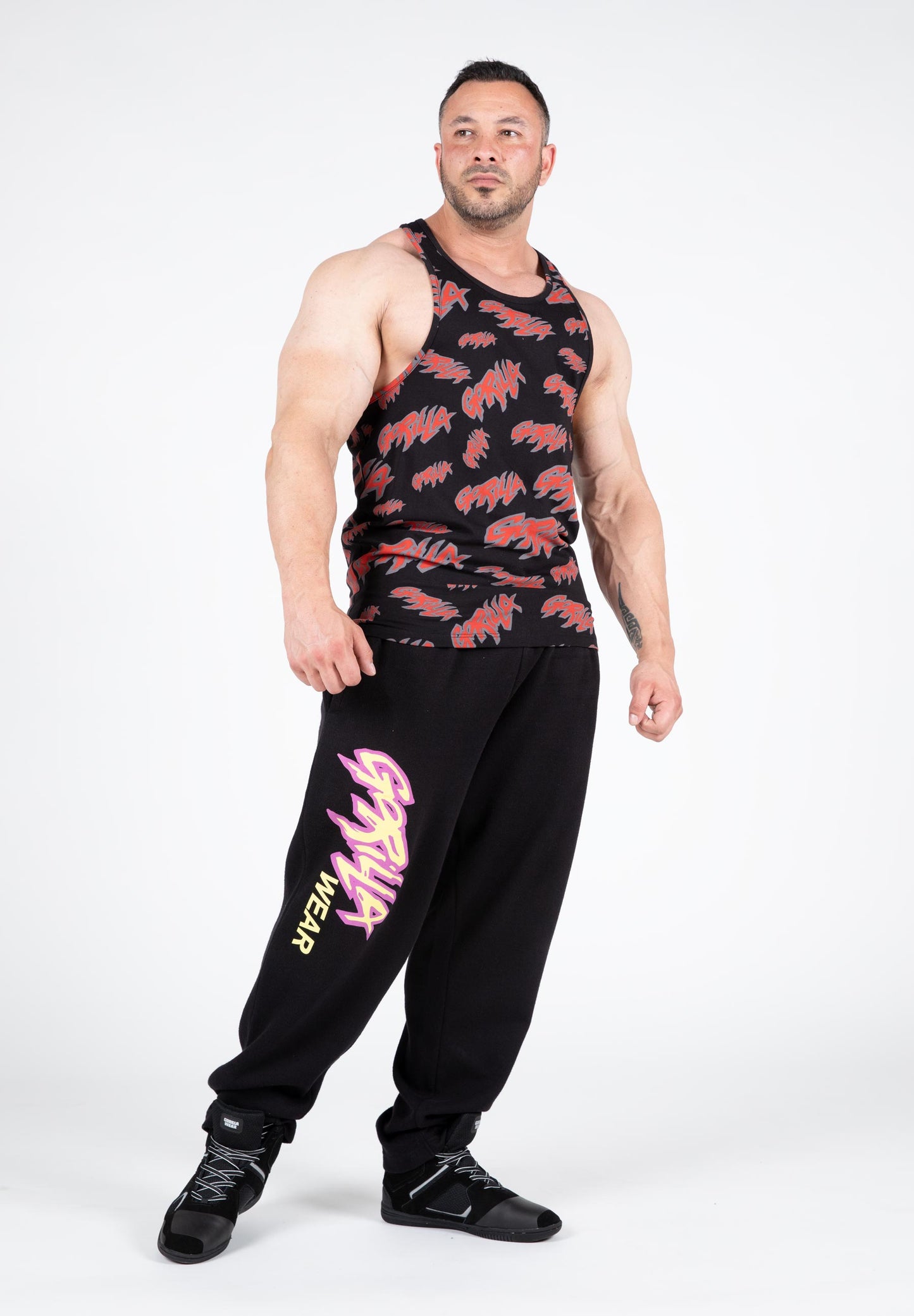 Gorilla Wear Legacy Tank Top, svart/röd