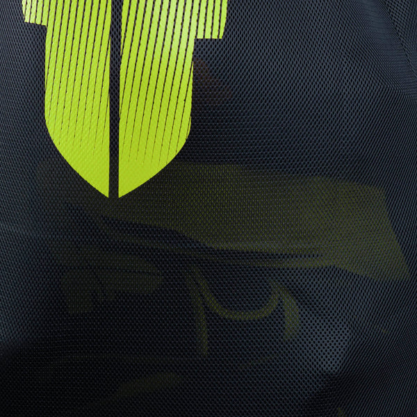Fighter Mesh Bag 60cm x 70cm - svart/gul