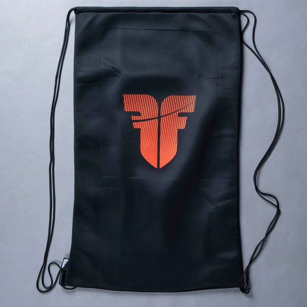 Fighter Mesh Bag 60cm x 70cm - svart/röd
